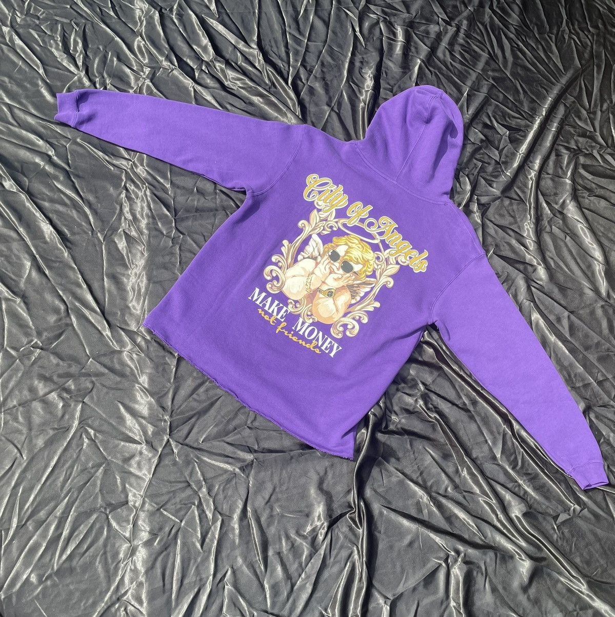 Other Purple Cropped Hoodie Size US M / EU 48-50 / 2 - 2 Thumbnail