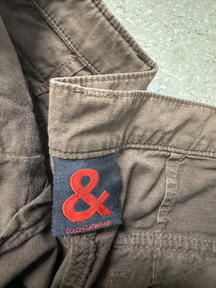 Dolce & Gabbana × Vintage AW2004 Dolce & Gabbana Brown Cargo Multi Pockets Pants Size US 34 / EU 50 - 10 Thumbnail
