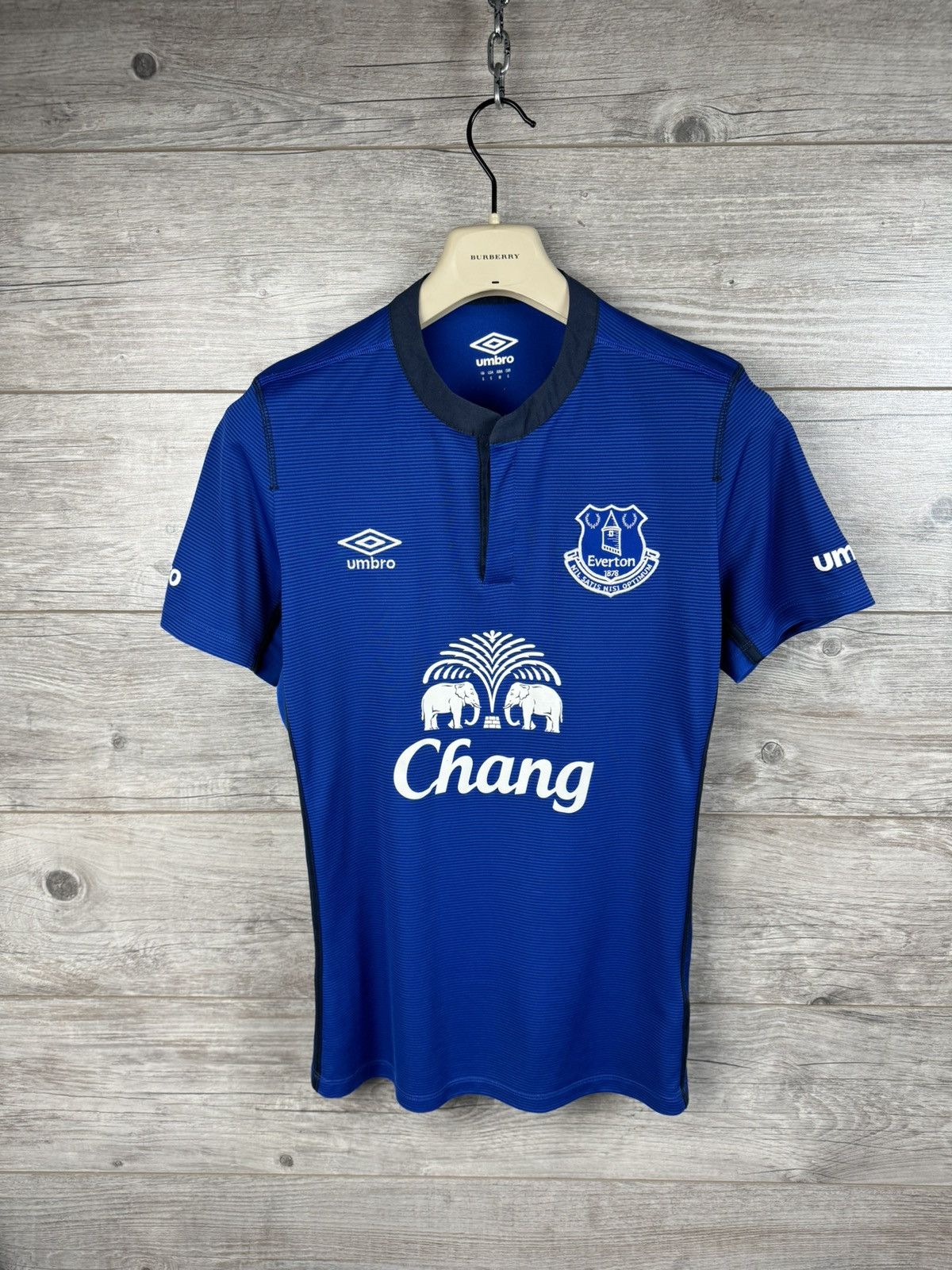 Umbro VINTAGE UMBRO EVERTON SOCCER JERSEY SIZE S Size US S / EU 44-46 / 1 - 2 Thumbnail