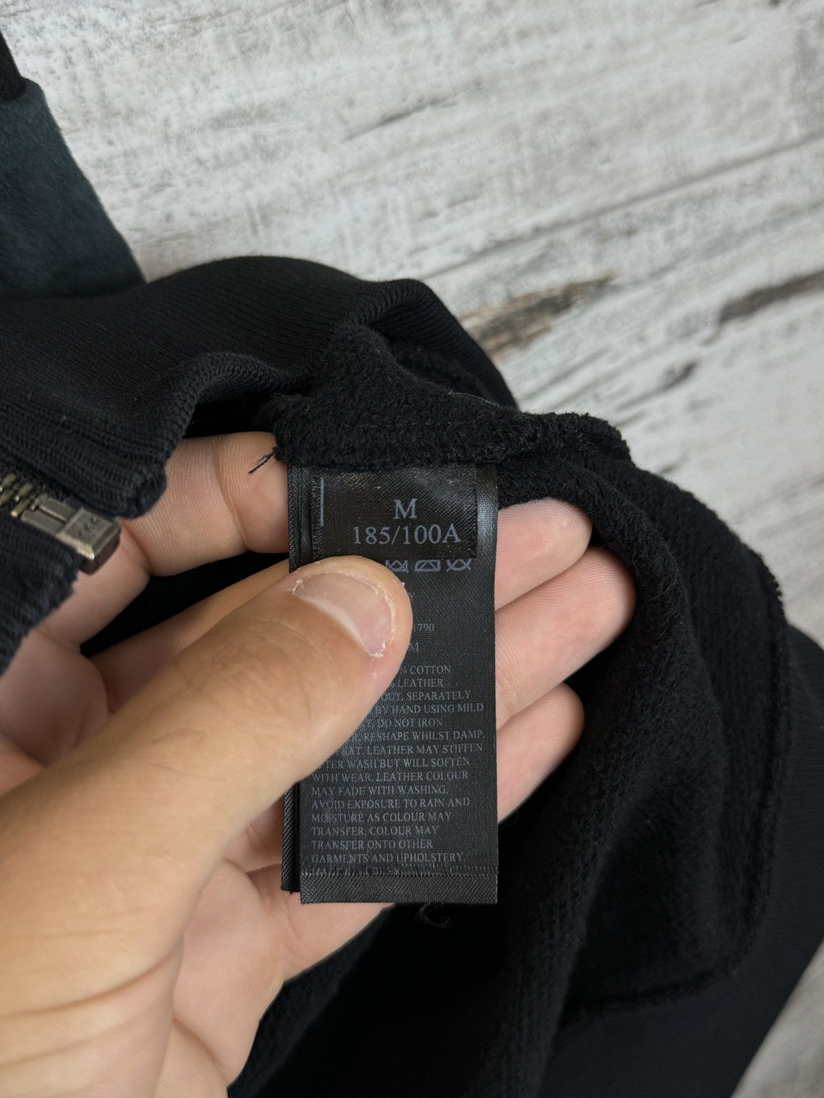 Allsaints Mens AllSaints CRANIS ZIP HOODY black jacket pullover Size US M / EU 48-50 / 2 - 9 Thumbnail