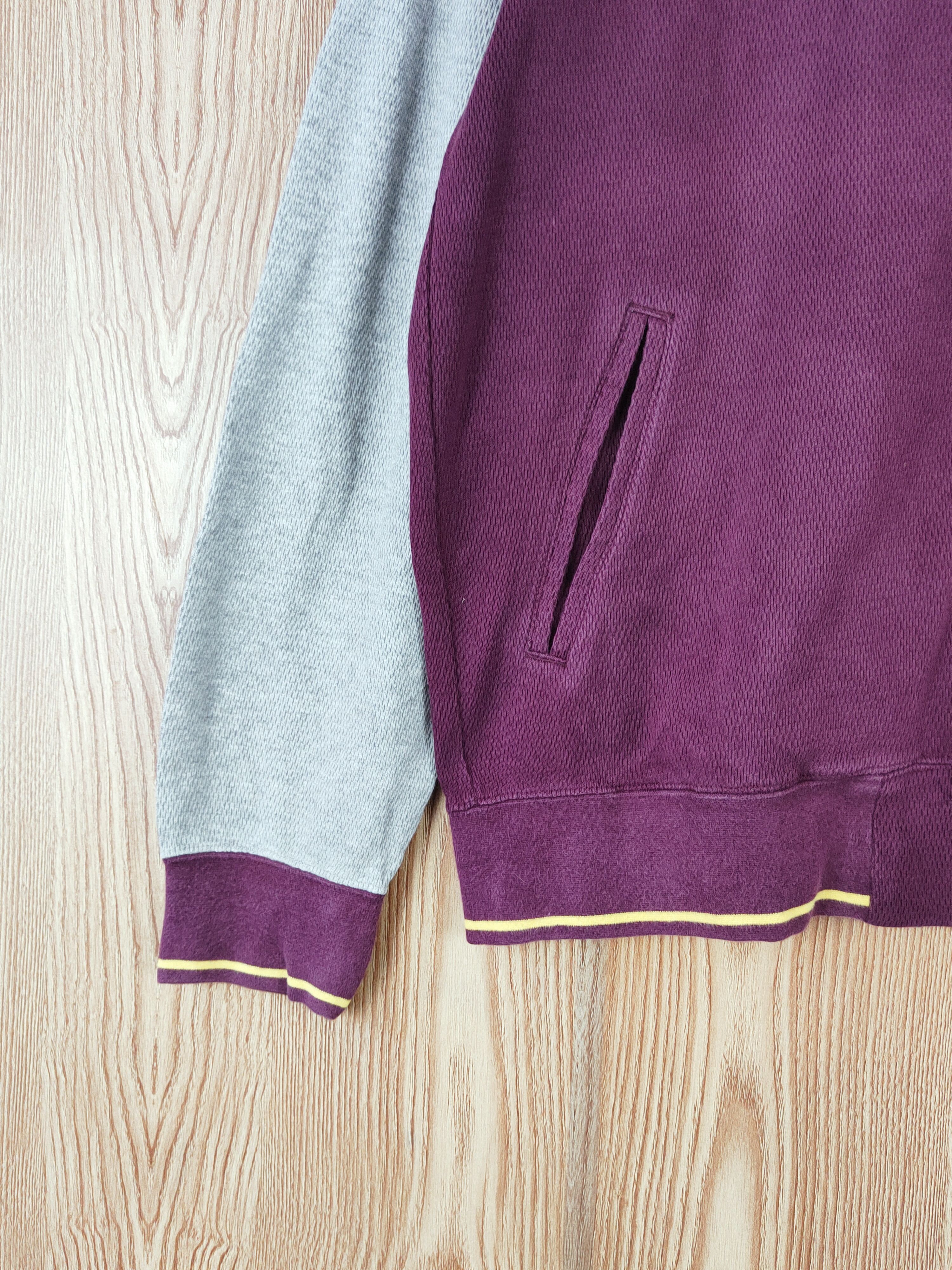 Japanese Brand × Vintage VINTAGE 💥 The Athletic Dept. Purple Hoodie Sweaters Size US L / EU 52-54 / 3 - 4 Thumbnail
