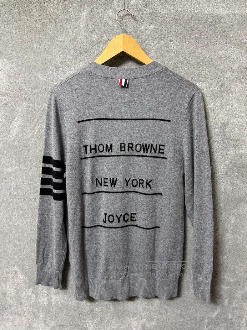 Thom Browne Thom Browne Pure Cashmere Open-Cardigan Size US M / EU 48-50 / 2 - 2 Thumbnail