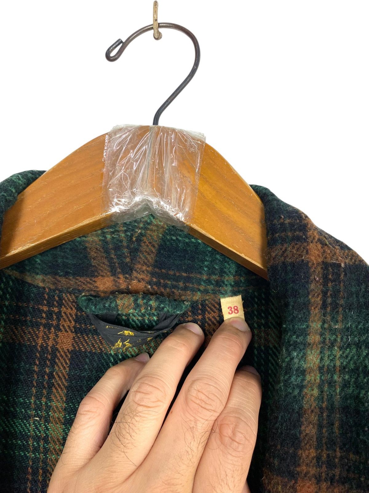 Vintage Rare‼️ Vintage Wool Long Rope Tartan Size M / US 6-8 / IT 42-44 - 4 Thumbnail