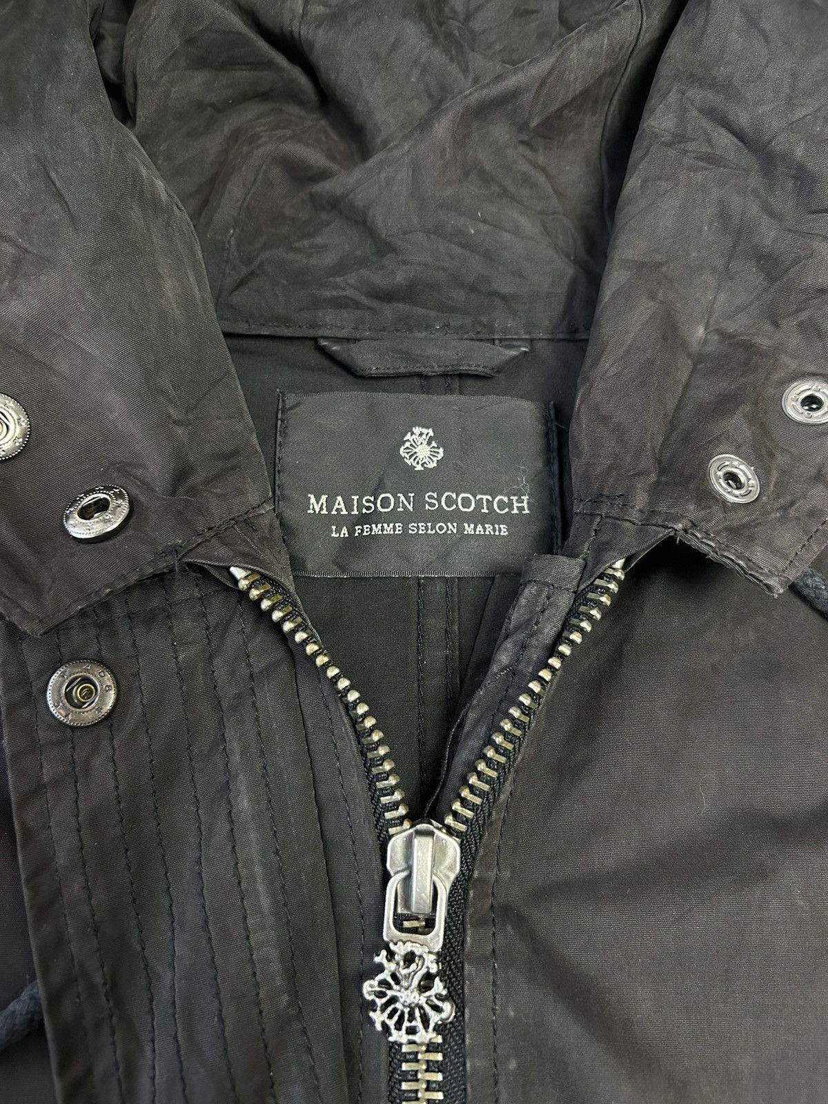 Japanese Brand × Maison Scotch MAISON SCOTCH MULTI POCKET PARKA JACKET Size M / US 6-8 / IT 42-44 - 6 Thumbnail