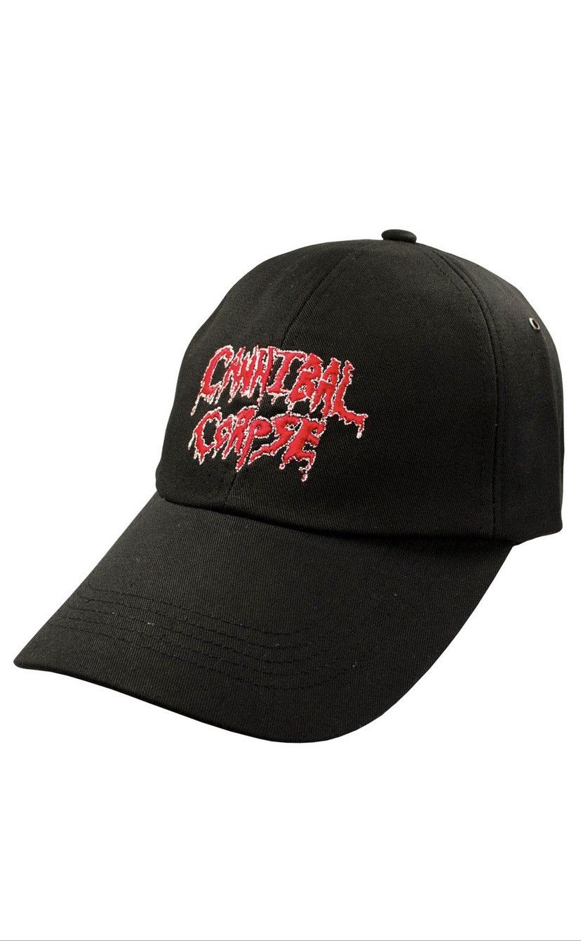 Band Tees Cannibal Corpse Cap Hat Deathmetal Merch Oldschool Size ONE SIZE - 1 Thumbnail