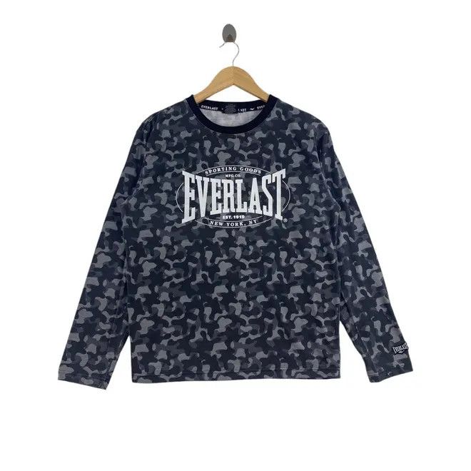 Everlast EVERLAST NEW YORK Woodland Camo Tee Shirt Top Size L / US 10 / IT 46 - 1 Thumbnail