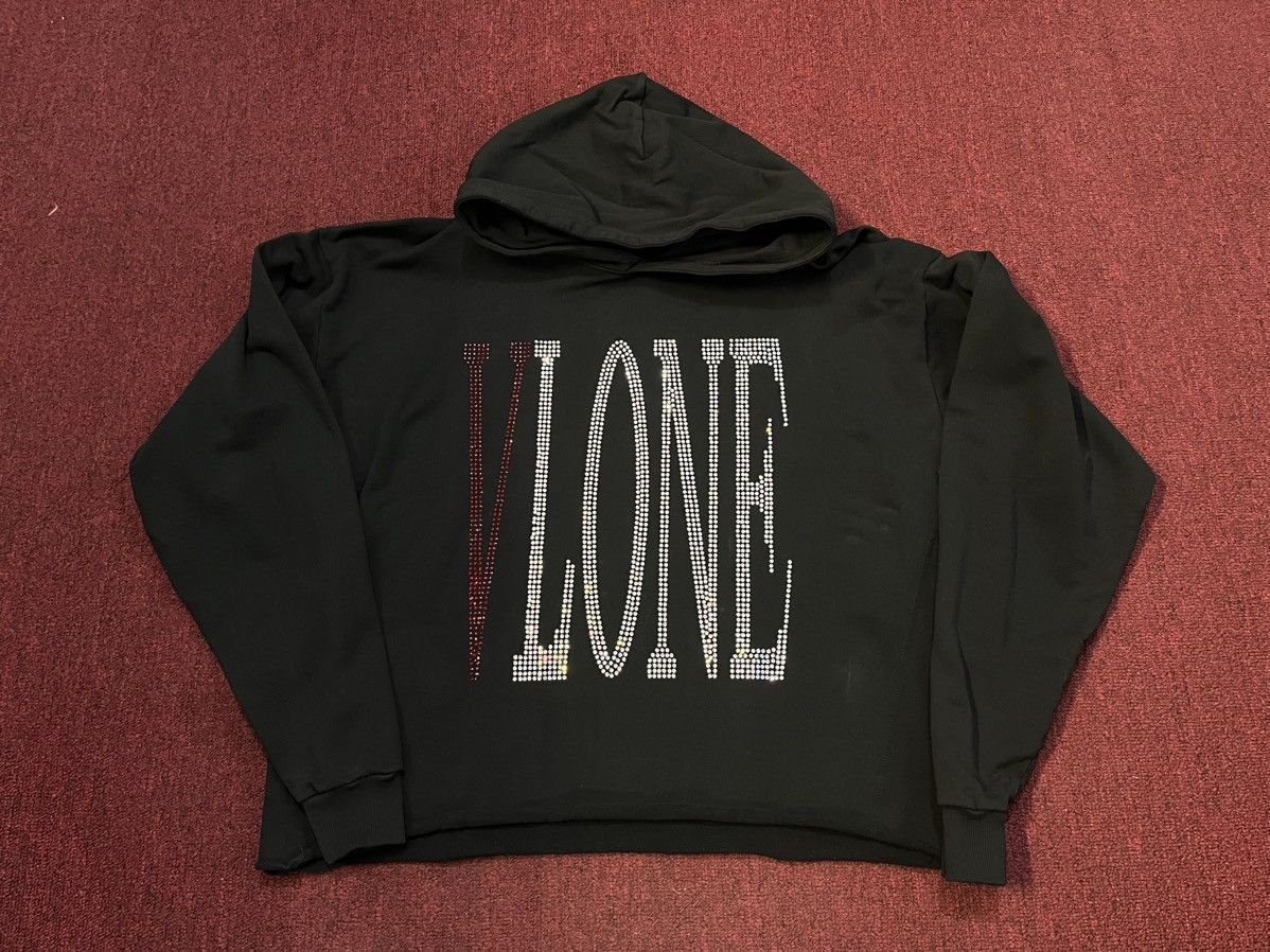 2024A/W新作☆送料無料】 vlone rhinestone フーディー ラインストーン ...