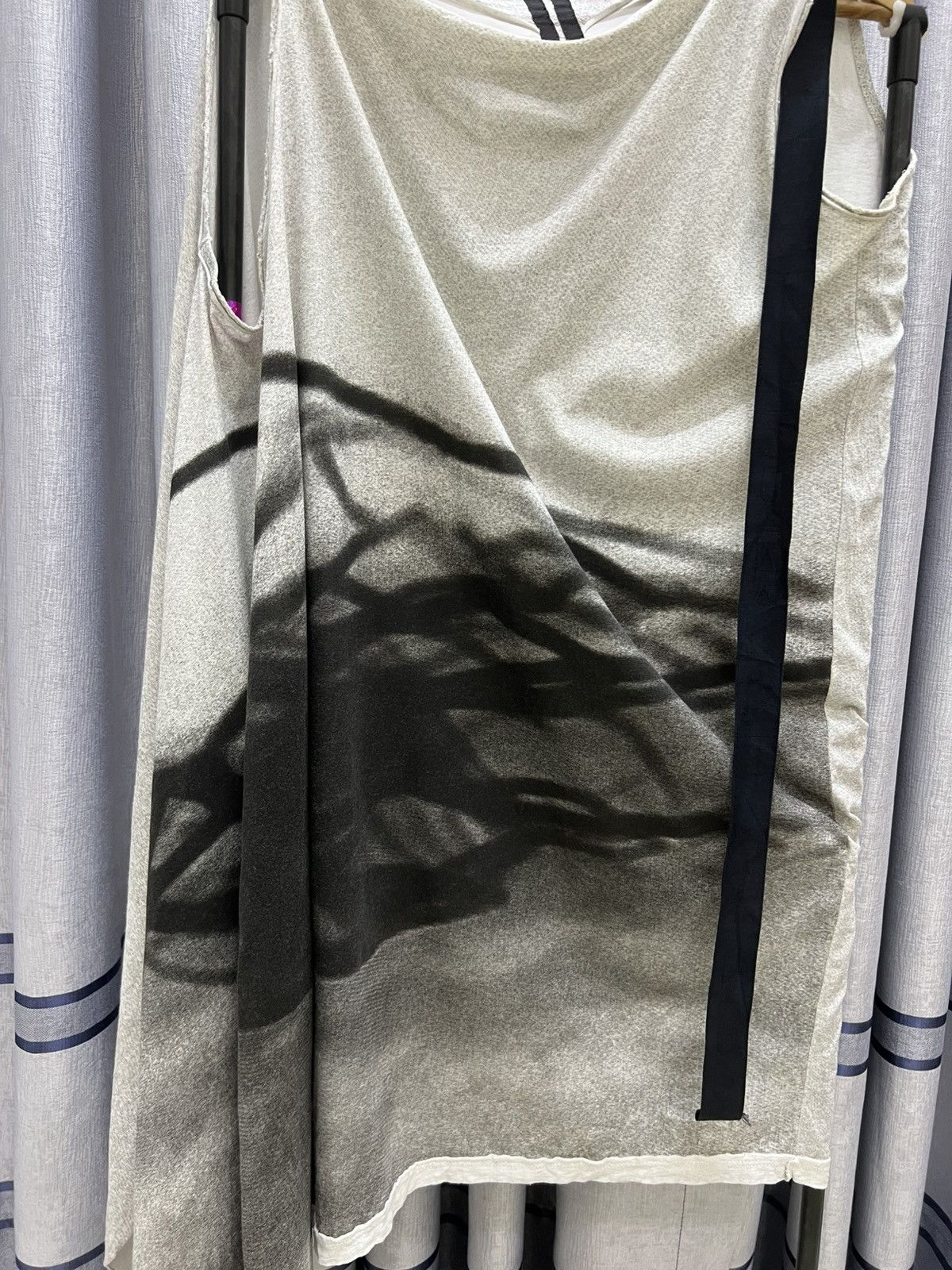 Rick Owens Drkshdw RICK OWEN DRKSHDW TOP ABSTRACT BLACK WHITE Size US L / EU 52-54 / 3 - 3 Thumbnail