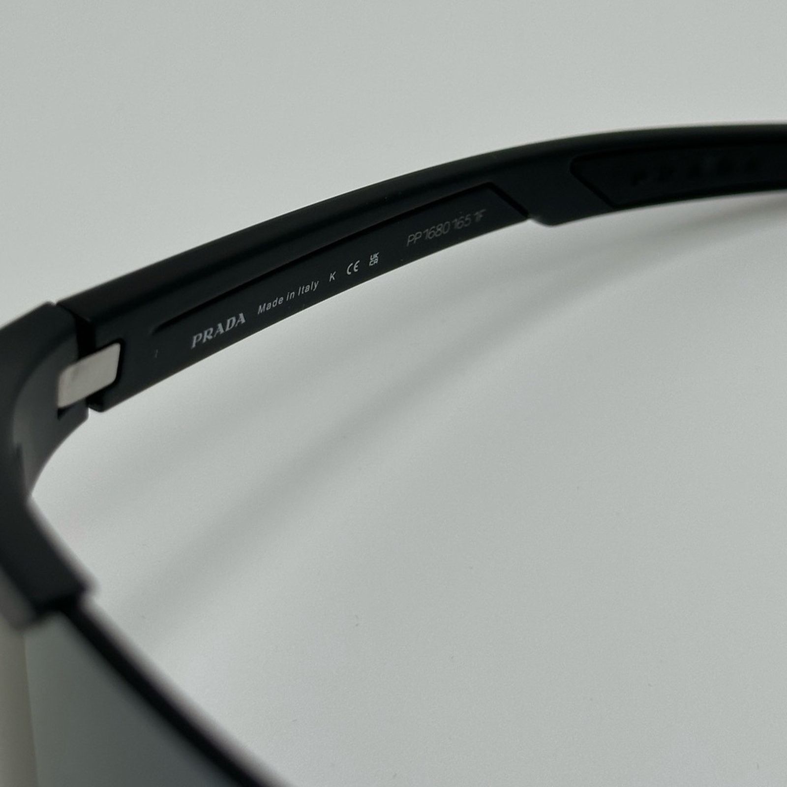 Prada PRADA Linea Rossa PS04WS DG070A Black Rubber/Dark BlueMirror Size ONE SIZE - 5 Thumbnail