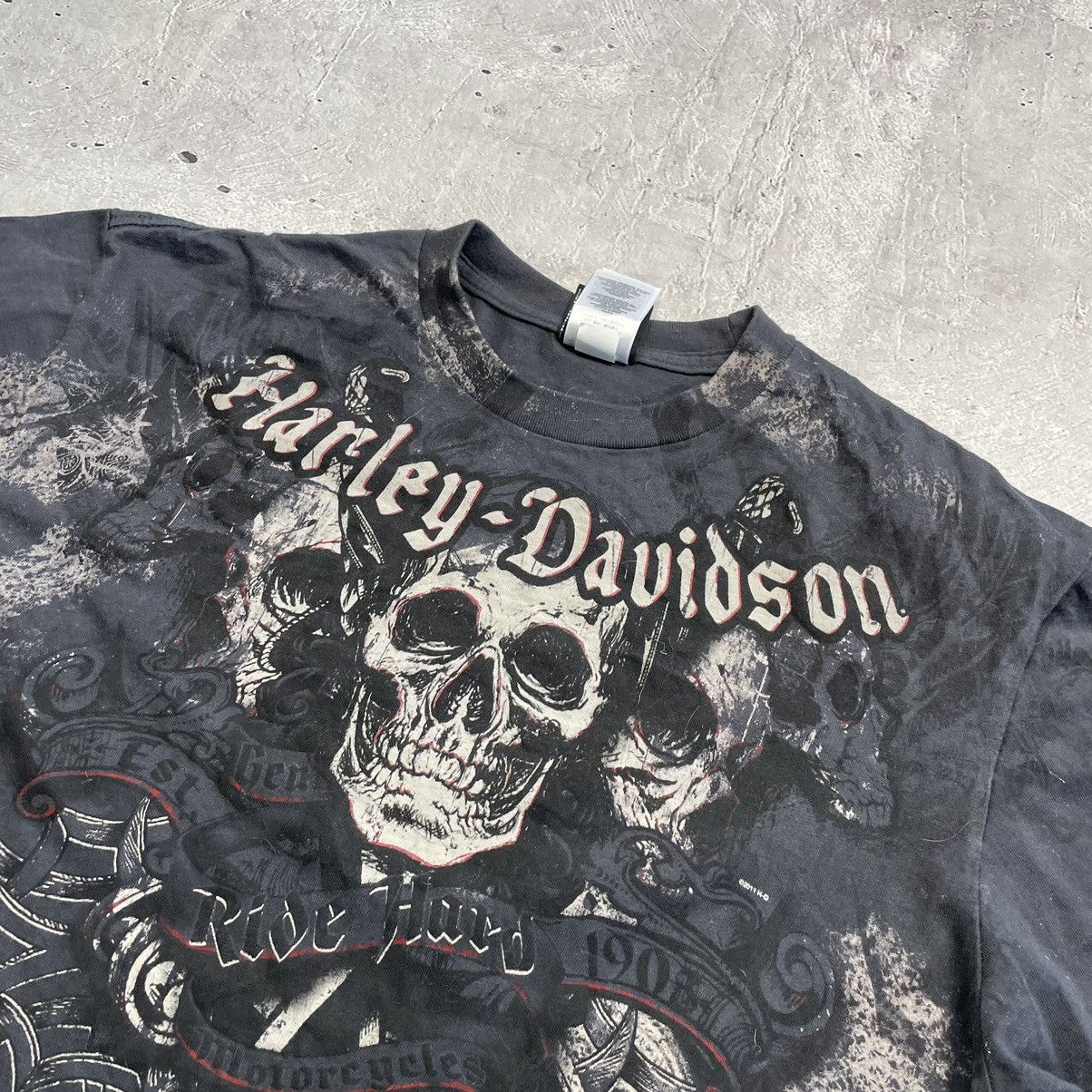 Harley Davidson × Vintage Vintage Harley Davidson 2011 motorcycles t-shirt y2k Size US XL / EU 56 / 4 - 4 Thumbnail