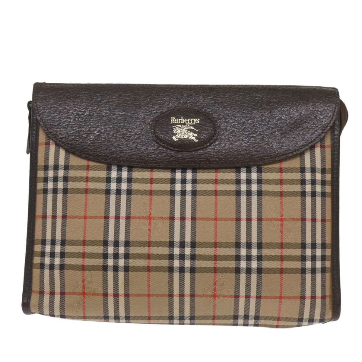 Burberry Burberry Nova Check clutch Size ONE SIZE - 1 Thumbnail