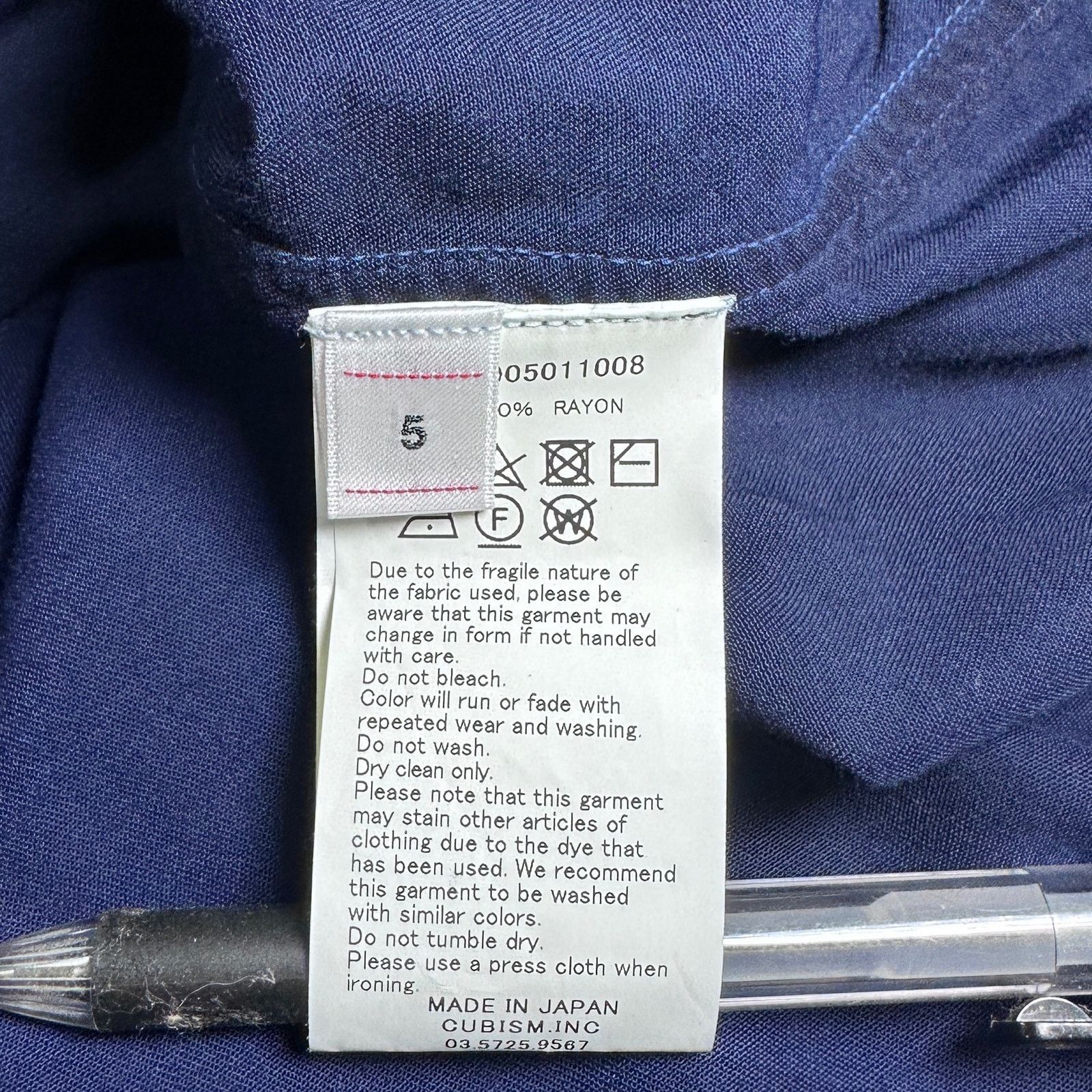Visvim Indigo Camping Trailer Camp Collar Shirt Size US XL / EU 56 / 4 - 8 Thumbnail