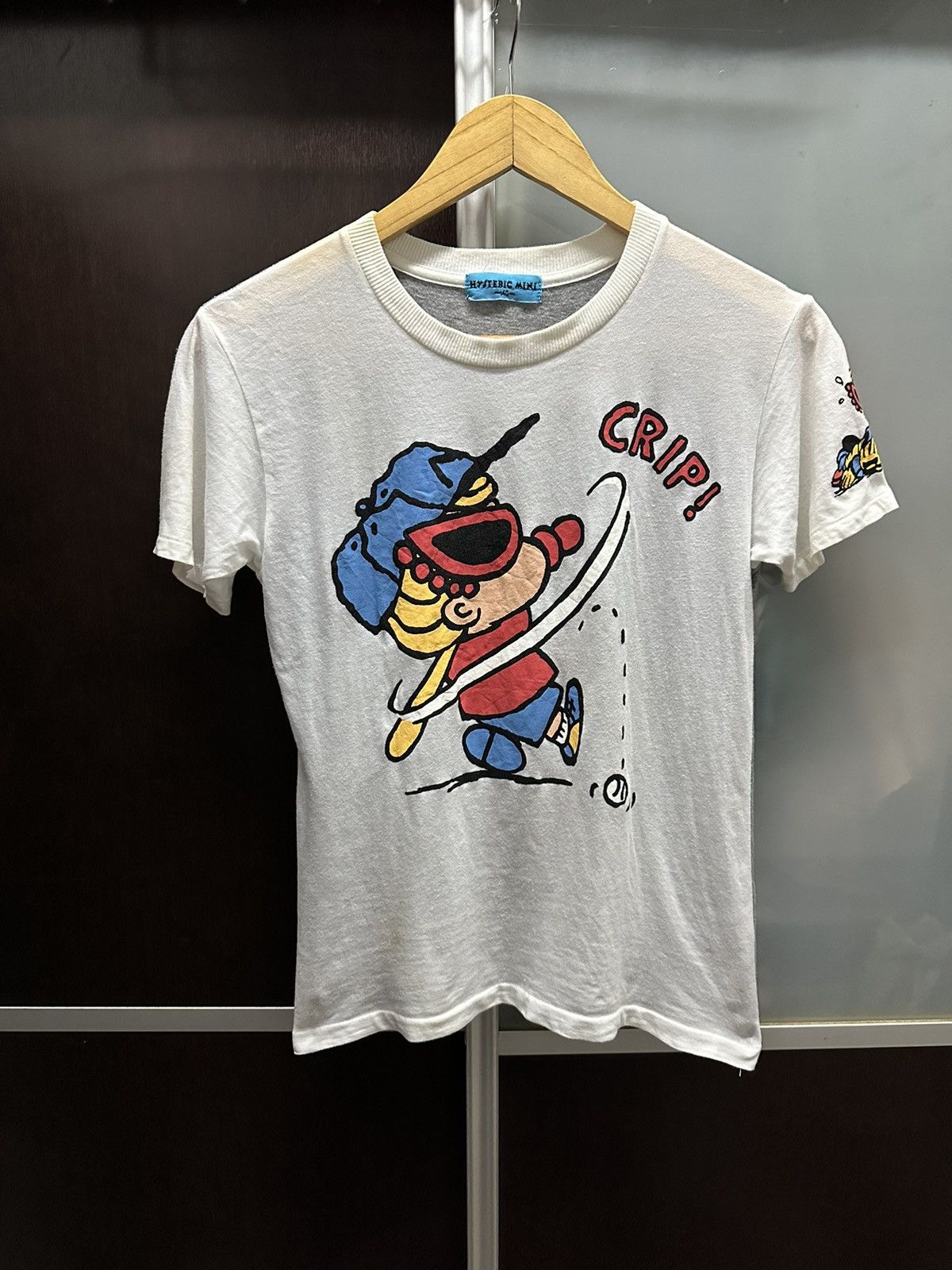 image of Archival Clothing x Hysteric Glamour Hysteric Mini Two Tone 140 Tees ( Kid Size ) in White
