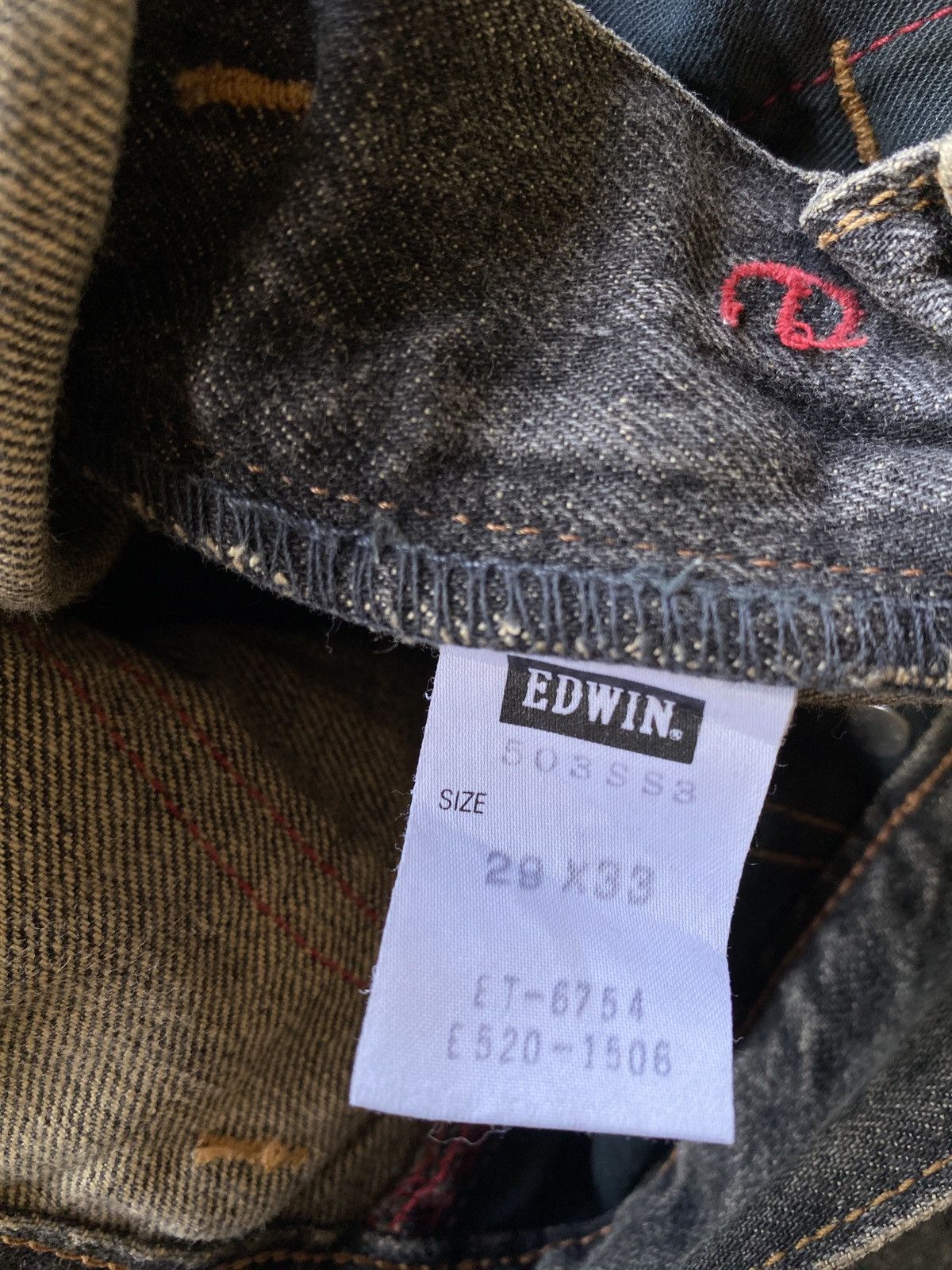 Edwin × Le Grande Bleu (L.G.B.) × Tornado Mart Edwin Japan 503 SS Flare Denim Size US 31 - 16 Thumbnail