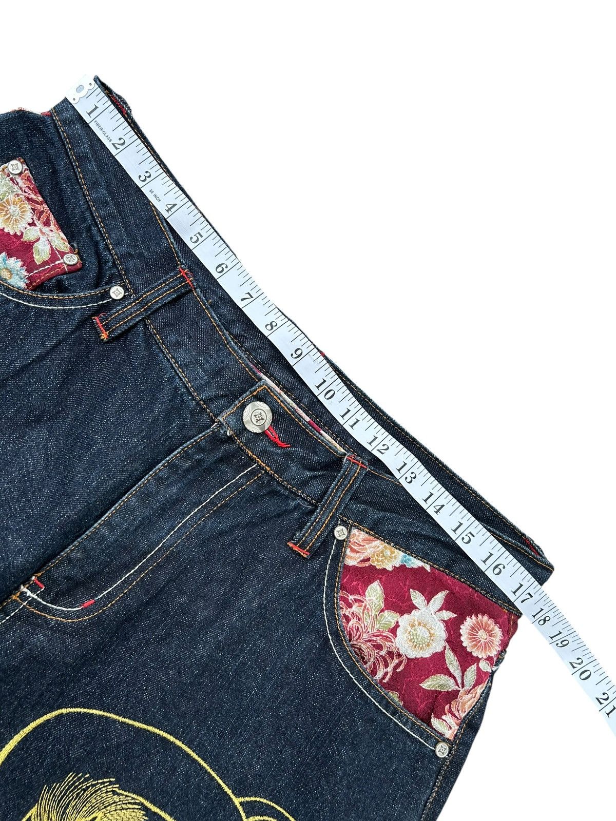 Kapital Karakuri Tamashii Inspired Gumu Denim Jeans Size US 35 - 15 Thumbnail