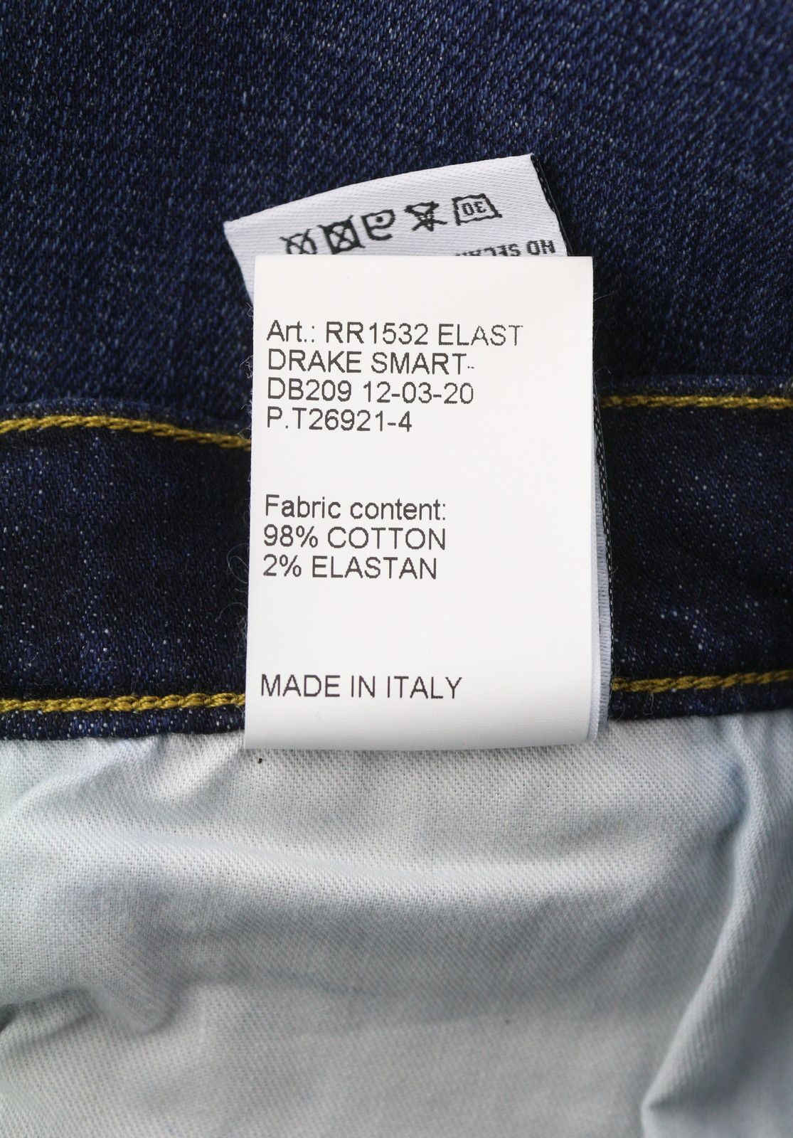 R13 HIGH RISE SKINNY 27 Howell Indigo Washed Faded 85796 Size 27" / US 4 / IT 40 - 9 Thumbnail
