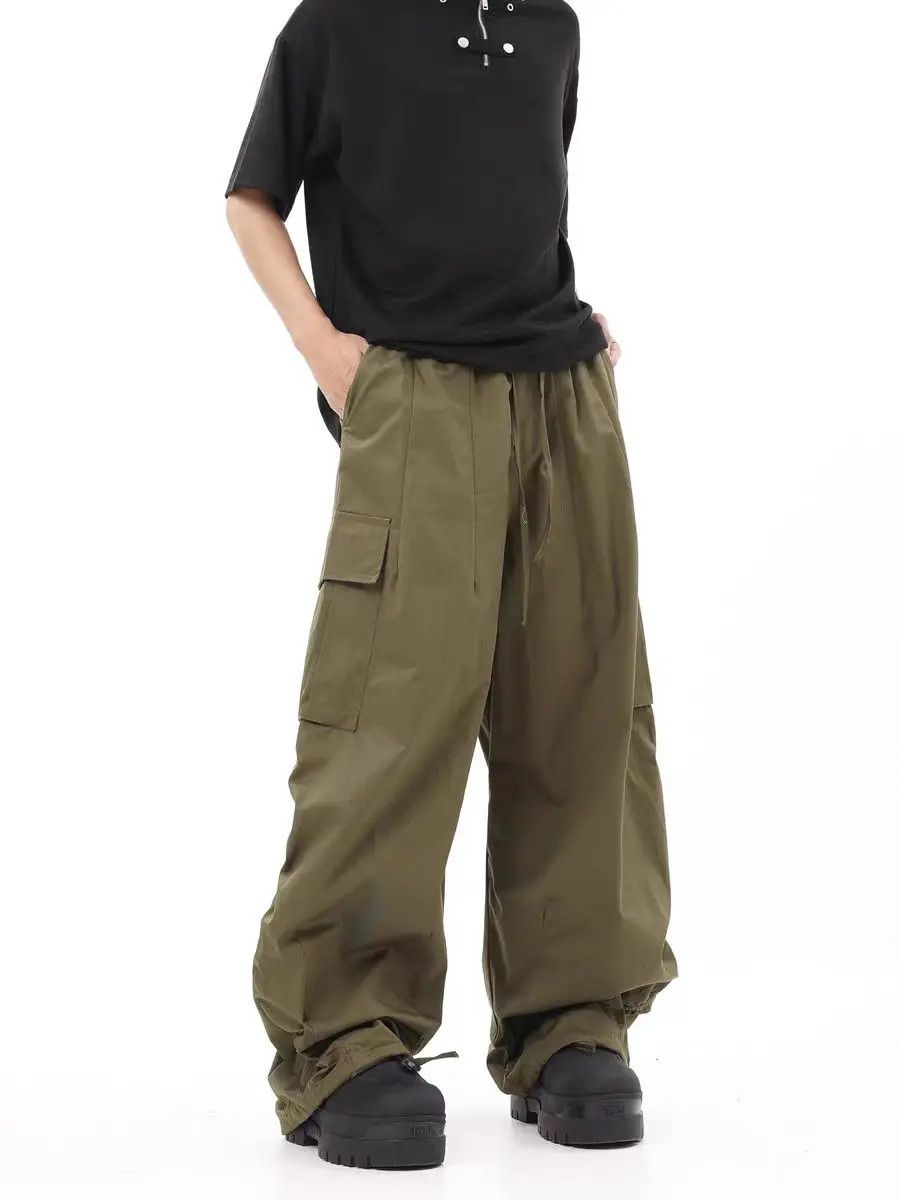 Designer × Japanese Brand Vintage Streetwear Hip Hop Loose Casual Pants Size US 33 - 3 Thumbnail