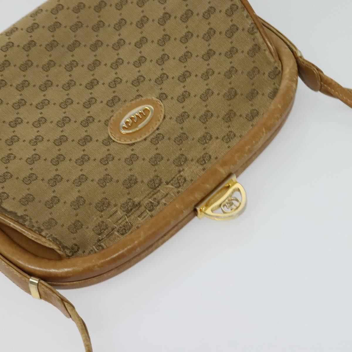 Gucci GUCCI Micro GG Supreme Shoulder Bag Pvc Beige Gold 001 261 Size ONE SIZE - 6 Thumbnail