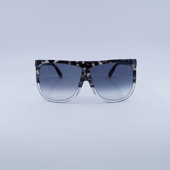 Loewe Loewe LW40001I 56B Filipa Sunglasses Blue Havana Square Size ONE SIZE - 2 Thumbnail