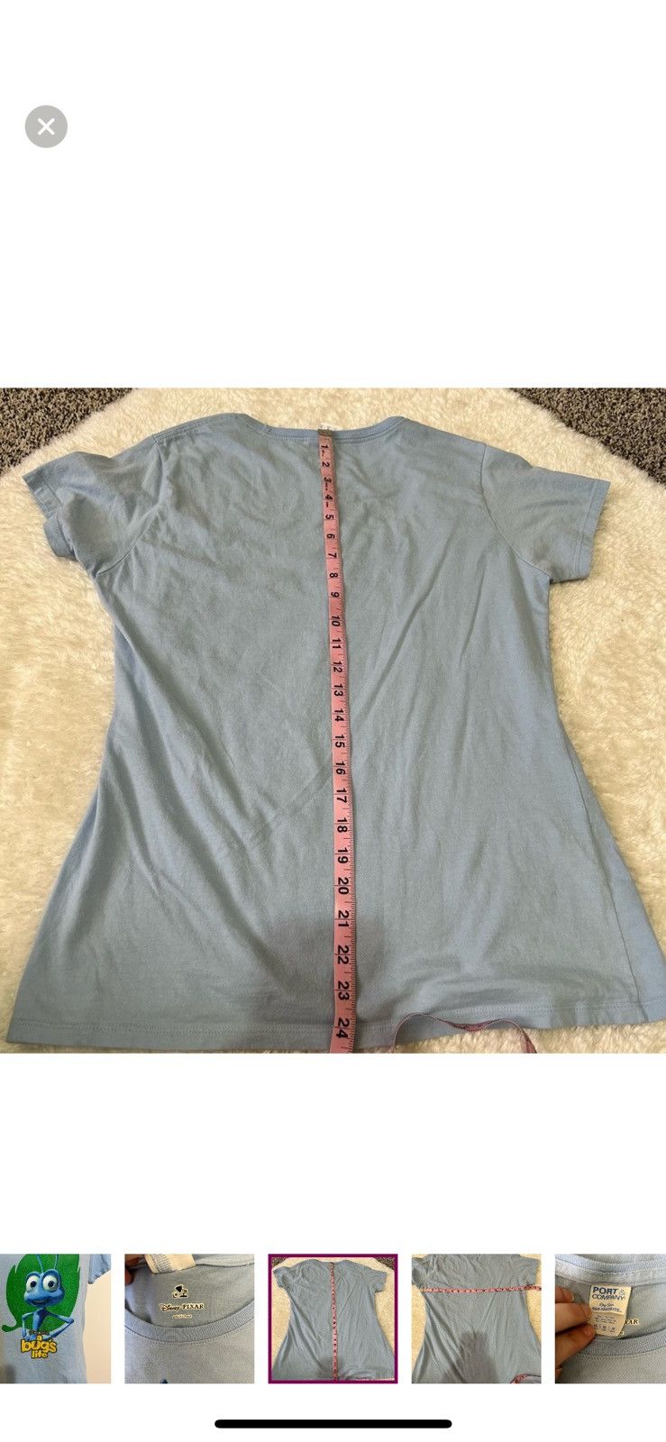 Disney Disney Pixar port and company medium a bugs life tee Size M / US 6-8 / IT 42-44 - 4 Thumbnail