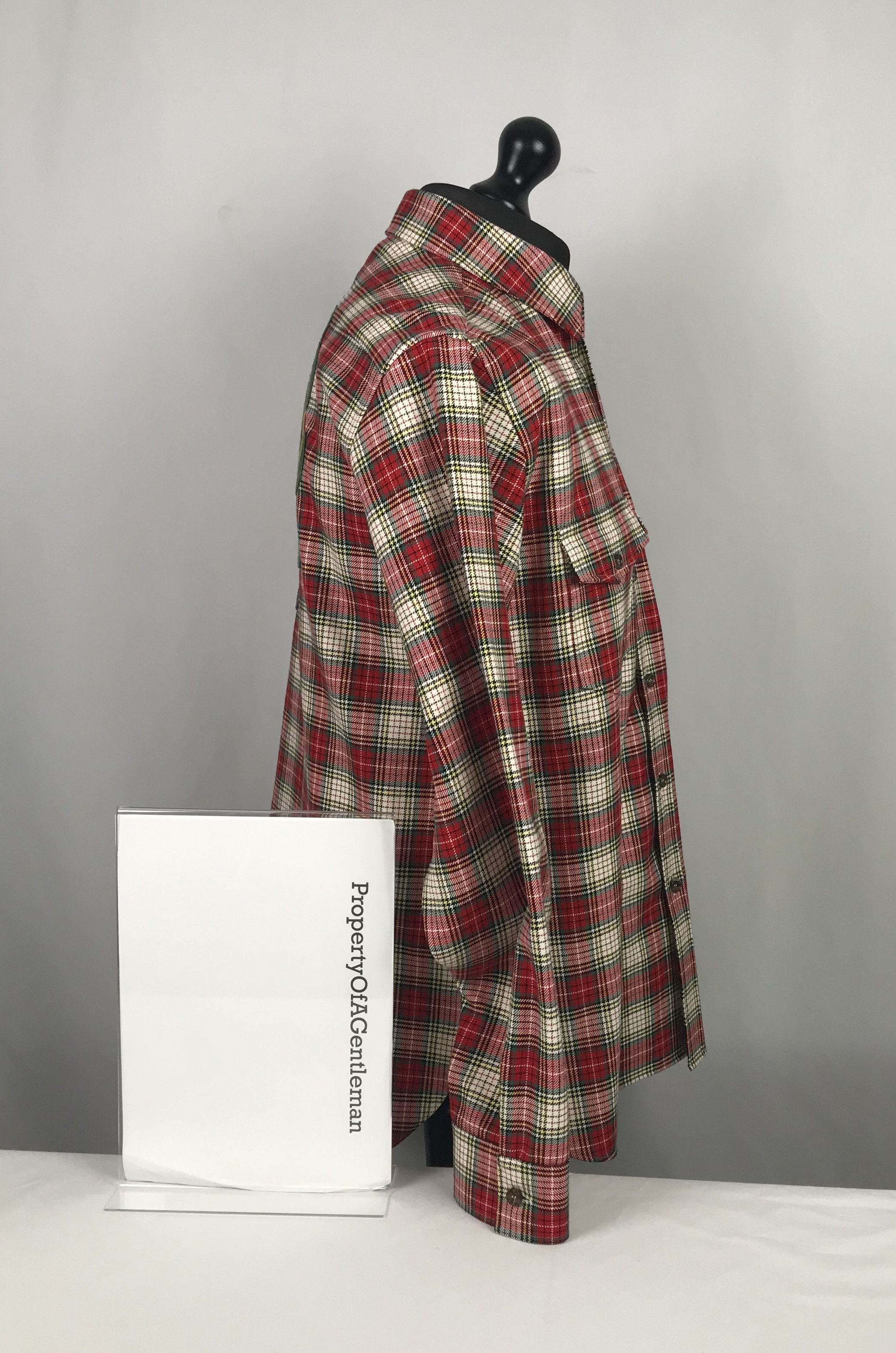 Gucci Gucci Snake Plaid Shirt Size US L / EU 52-54 / 3 - 2 Thumbnail