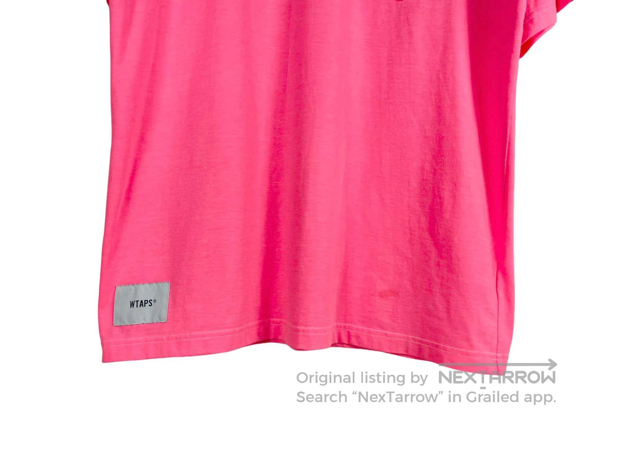Wtaps WTAPS Small Logo Pink Pocket Short Sleeve Size US L / EU 52-54 / 3 - 4 Thumbnail