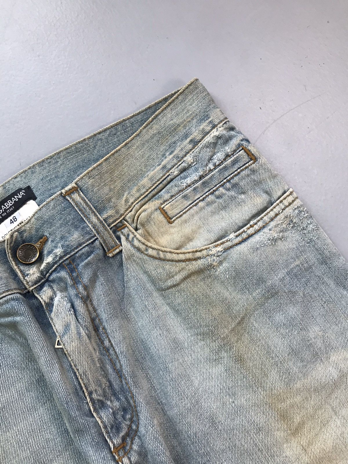 Dolce & Gabbana Vintage dolce & gabbana dusty denim Size US 33 - 8 Thumbnail