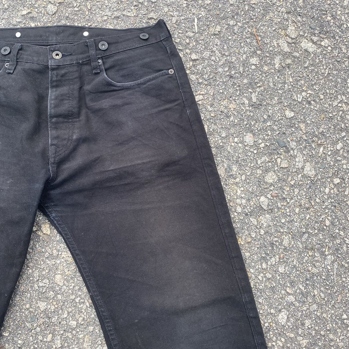 Buckle Black W33💥Vintage Levi’s Black Denim Buckle Back Jeans Pants Size US 33 - 5 Thumbnail