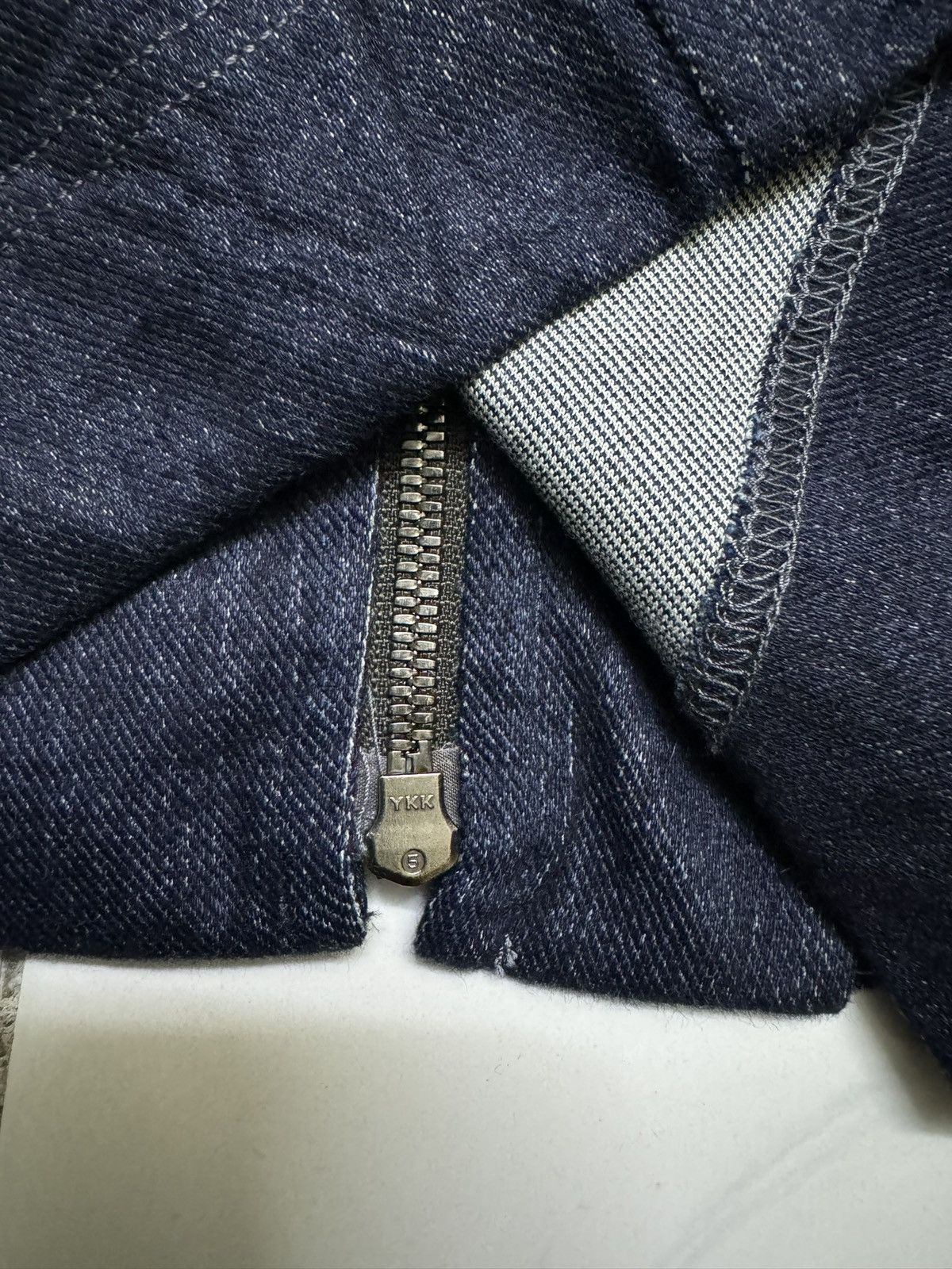 Japanese Brand × Julius julius_7 2010 goth ik; denim overshirt jacket sample Size US M / EU 48-50 / 2 - 9 Thumbnail