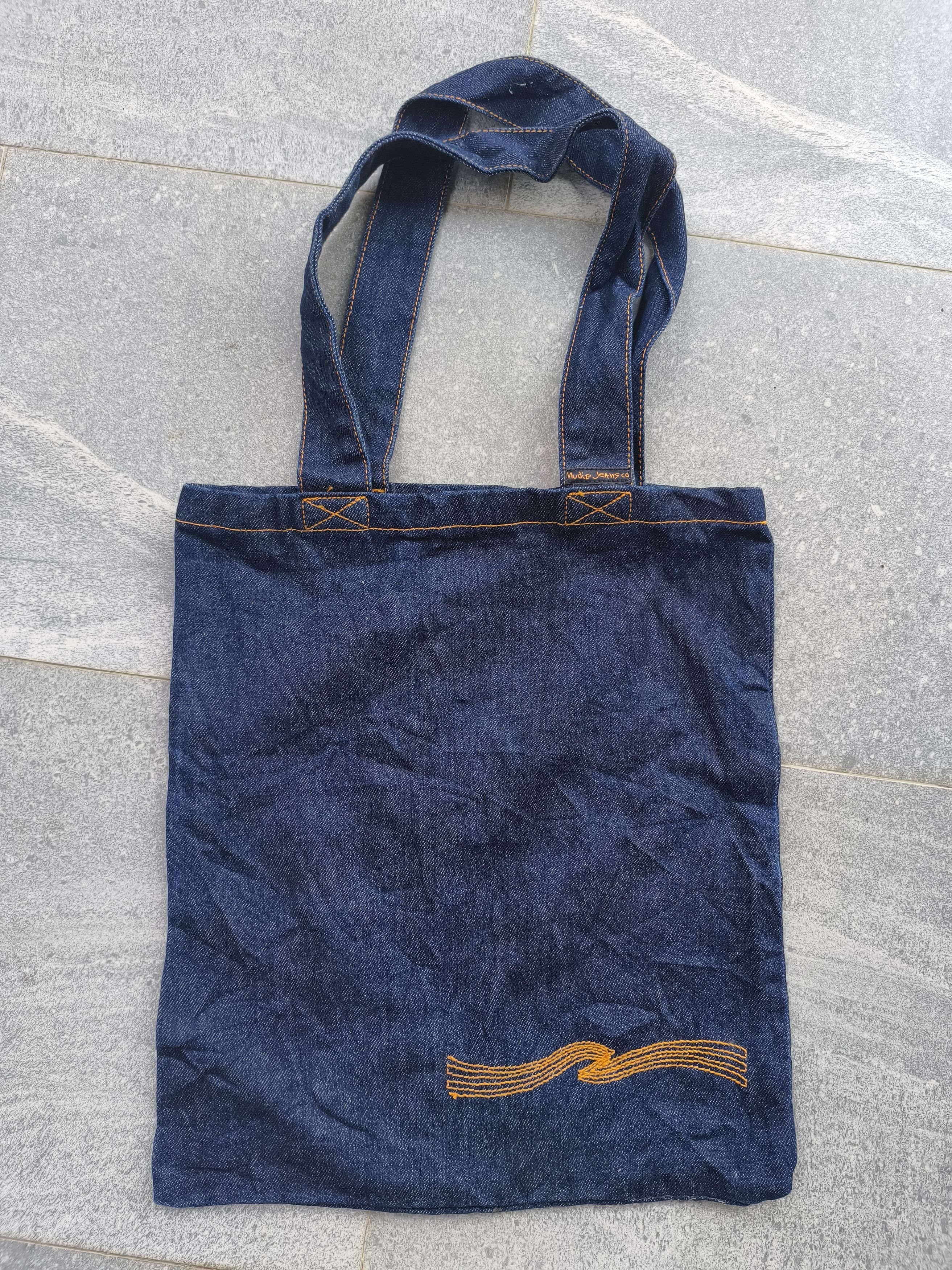 Nudie Jeans Nudie Jeans Denim Tote Bag Size ONE SIZE - 1 Thumbnail