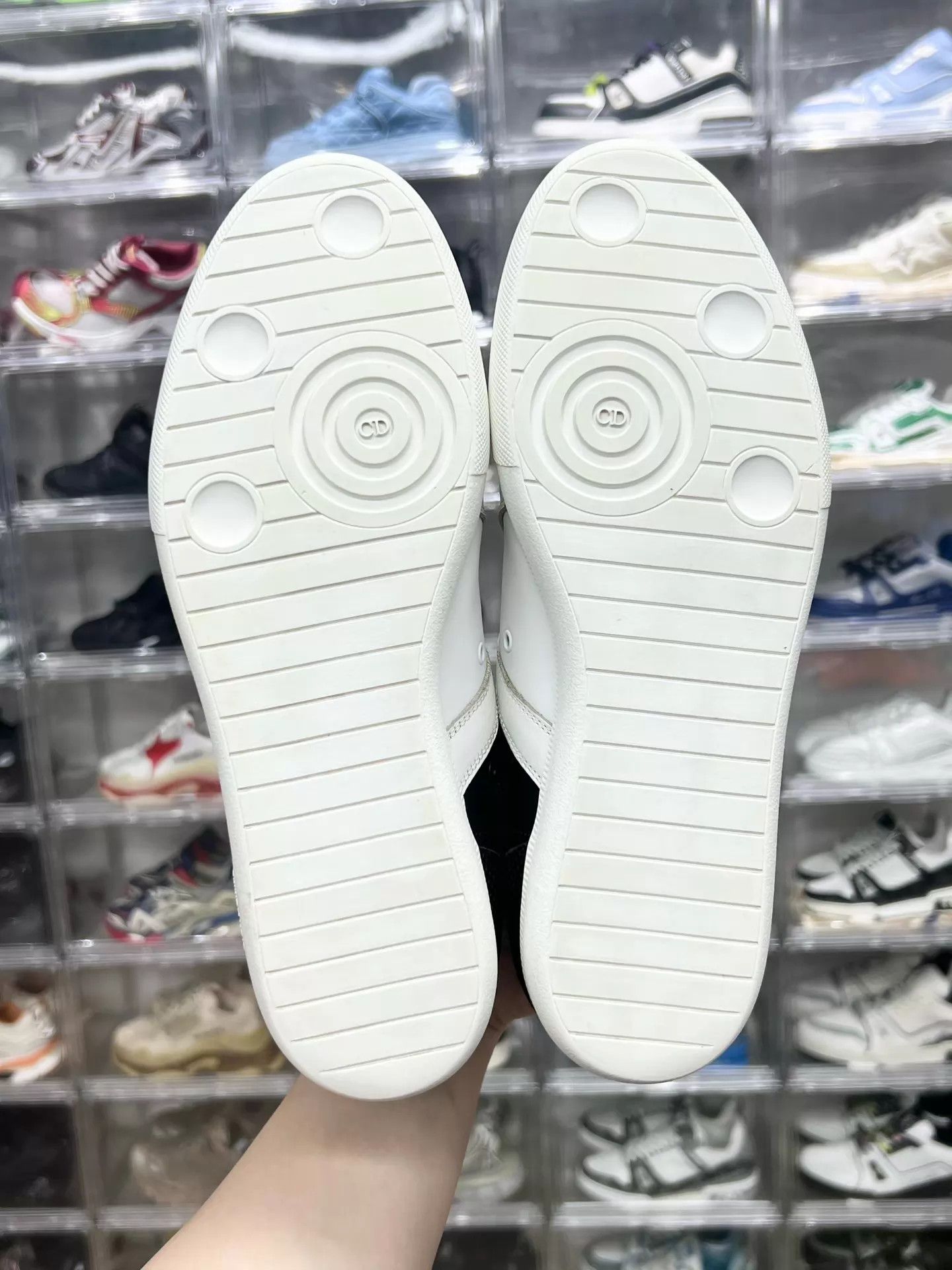 Dior DIOR B01 Black & White Leather German Trainer 42.5 Size US 9.5 / EU 42-43 - 8 Thumbnail