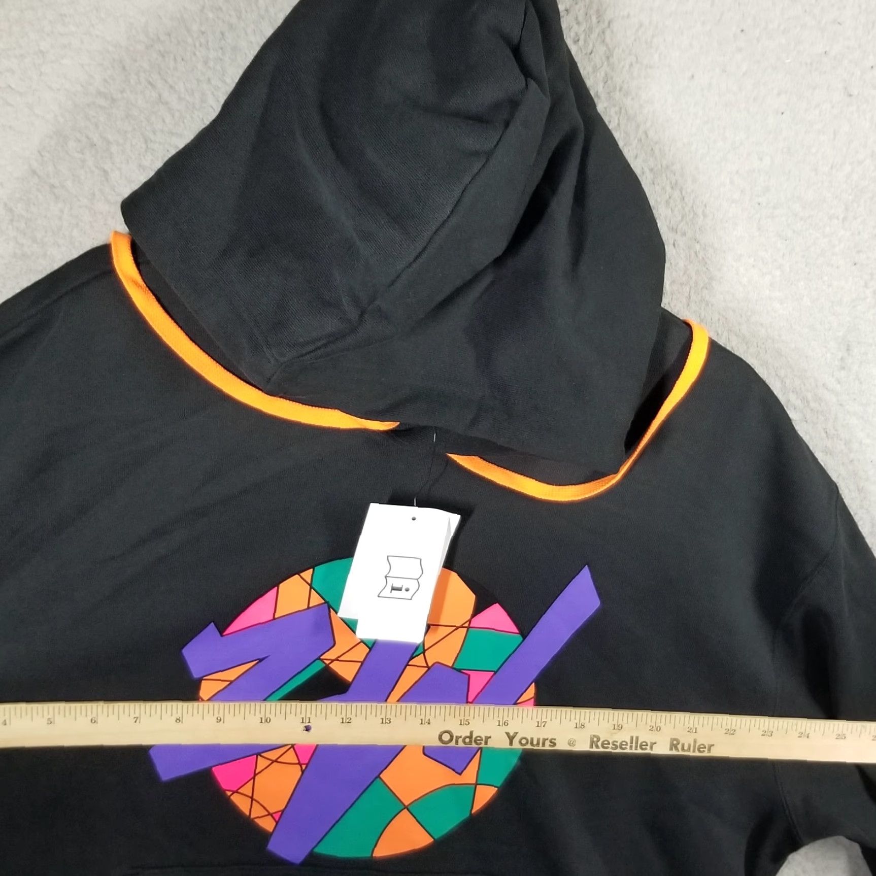 Nike Nike Jordan Fleece Pullover Hoodie Men’s Large Black Athletic Casual Sportswear Size US L / EU 52-54 / 3 - 5 Thumbnail