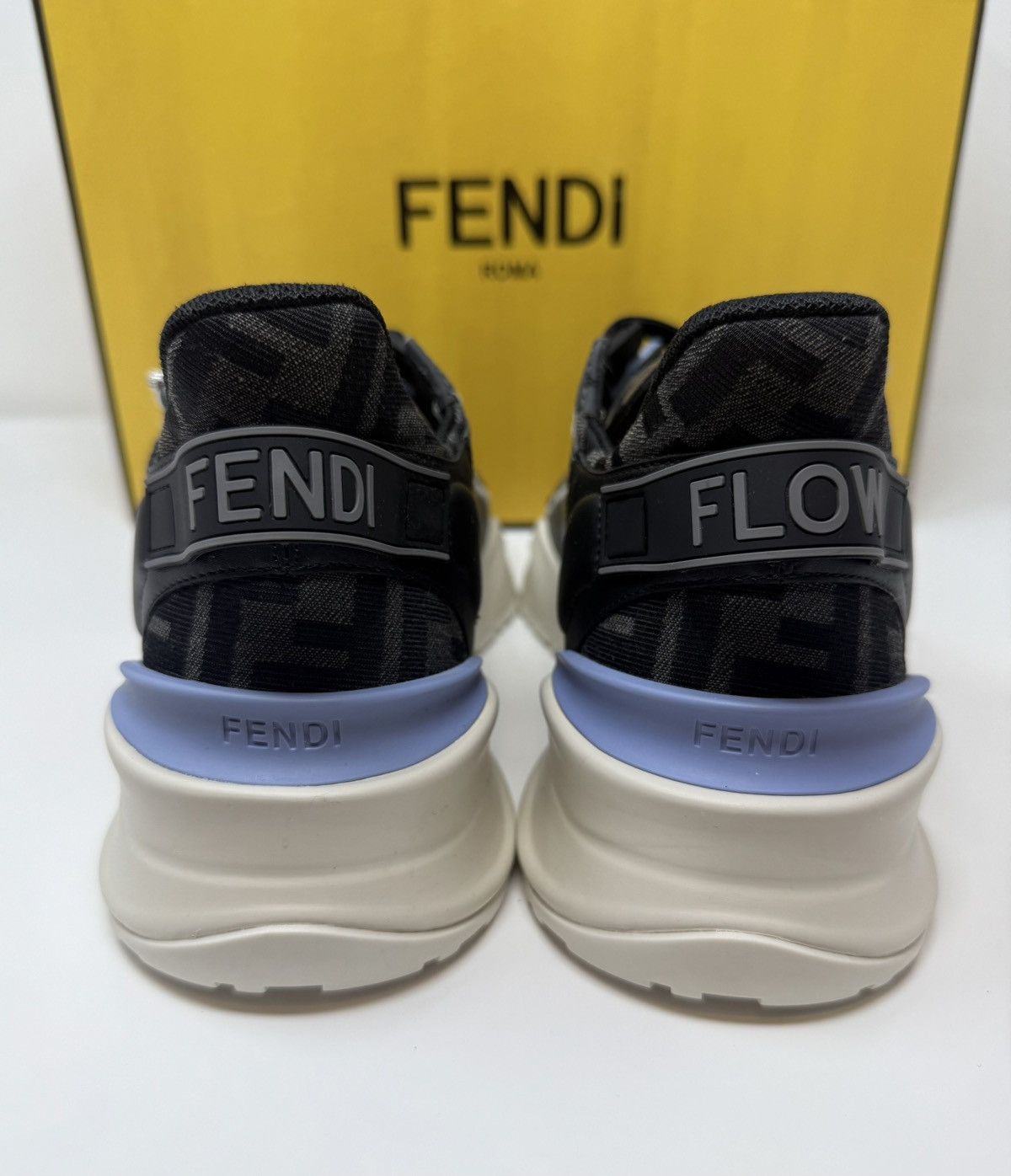 Fendi Fendi Flow Slip On Sneaker (Grey) Size US 9 / EU 42 - 5 Thumbnail