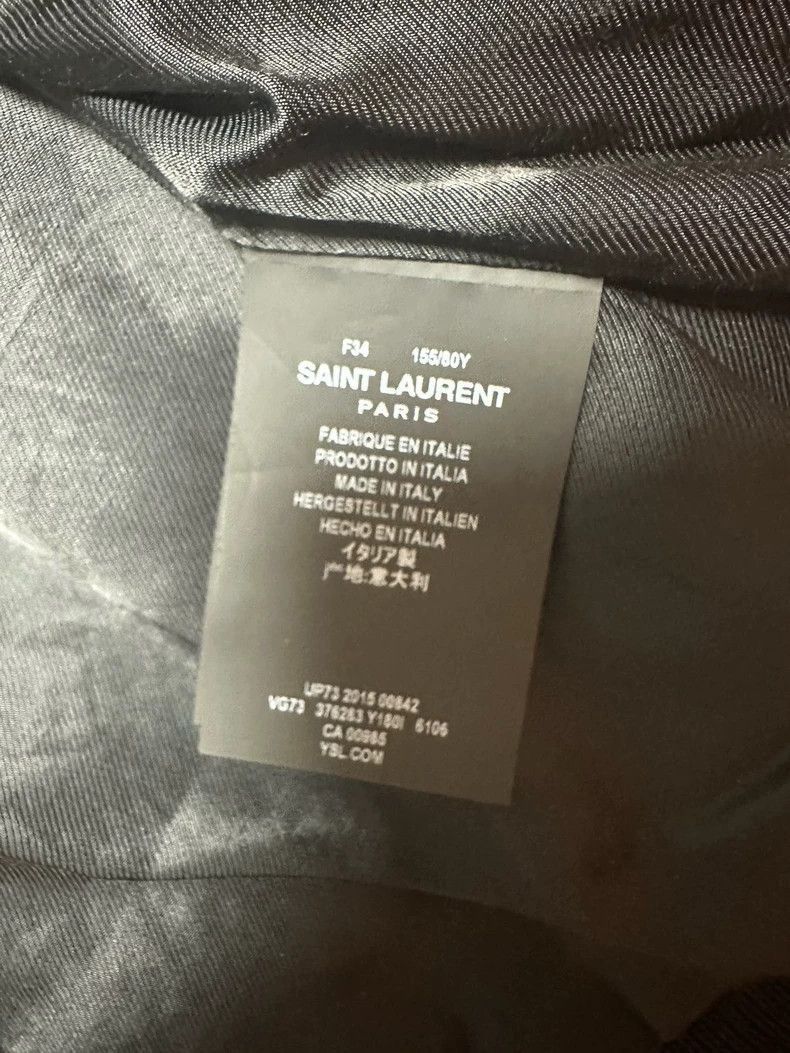 Saint Laurent Paris Saint Laurent Paris Classic Saint Laurent Baseball Jacket Size US S / EU 44-46 / 1 - 5 Thumbnail