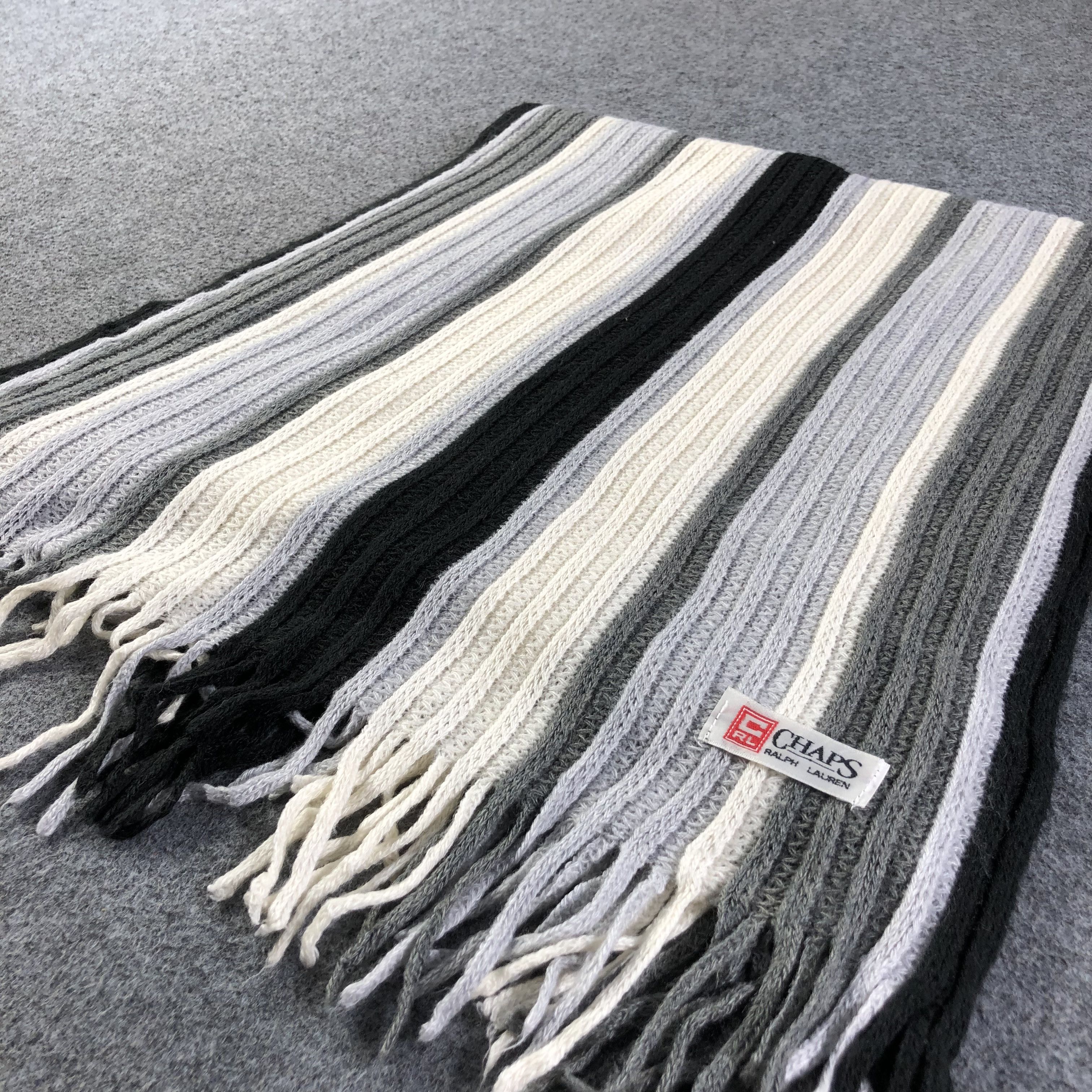 Chaps Ralph Lauren Chaps Ralph Lauren Knit Wool Scarf Muffler V1249 Size ONE SIZE - 3 Thumbnail