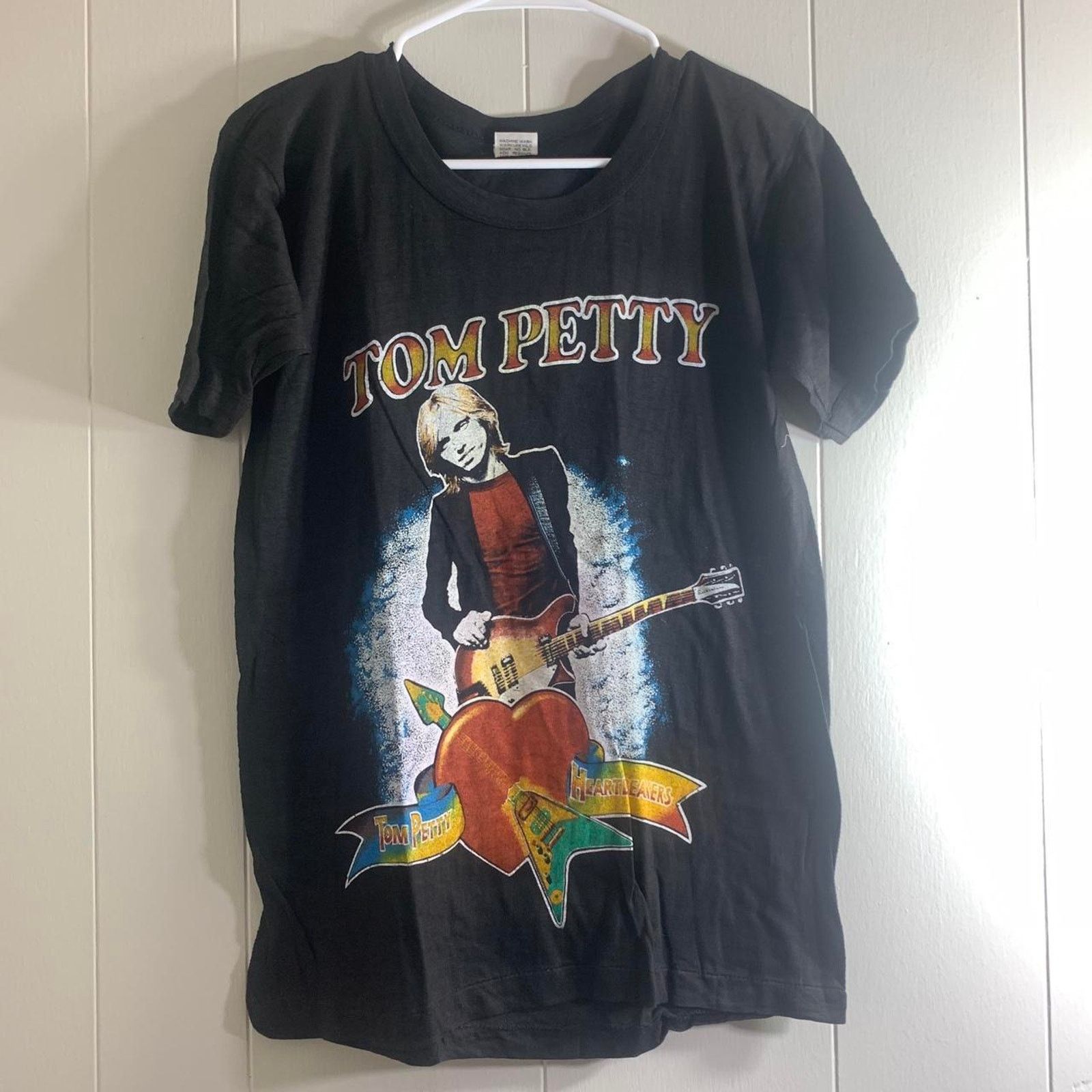 Vintage vintage 80’s TOM PETTY single stitch double sided tee shirt Size US M / EU 48-50 / 2 - 2 Thumbnail