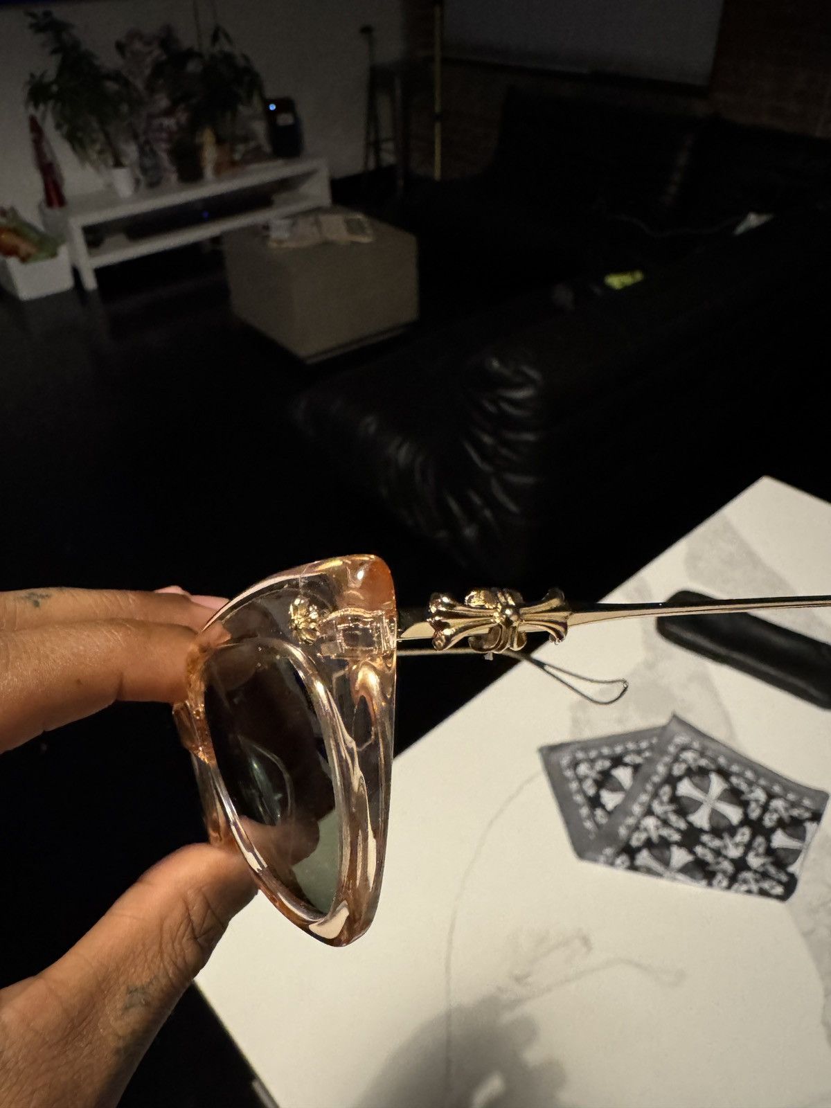 Chrome Hearts Chrome Hearts BAILEY GIRL FRAME Size ONE SIZE - 4 Thumbnail