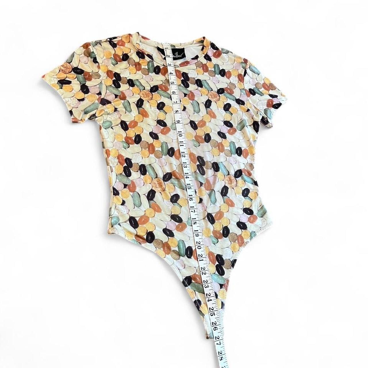Nicole Miller NICOLE MILLER • RARE VINTAGE VITAMIN PHOTO PRINT BODYSUIT S Size S / US 4 / IT 40 - 5 Thumbnail