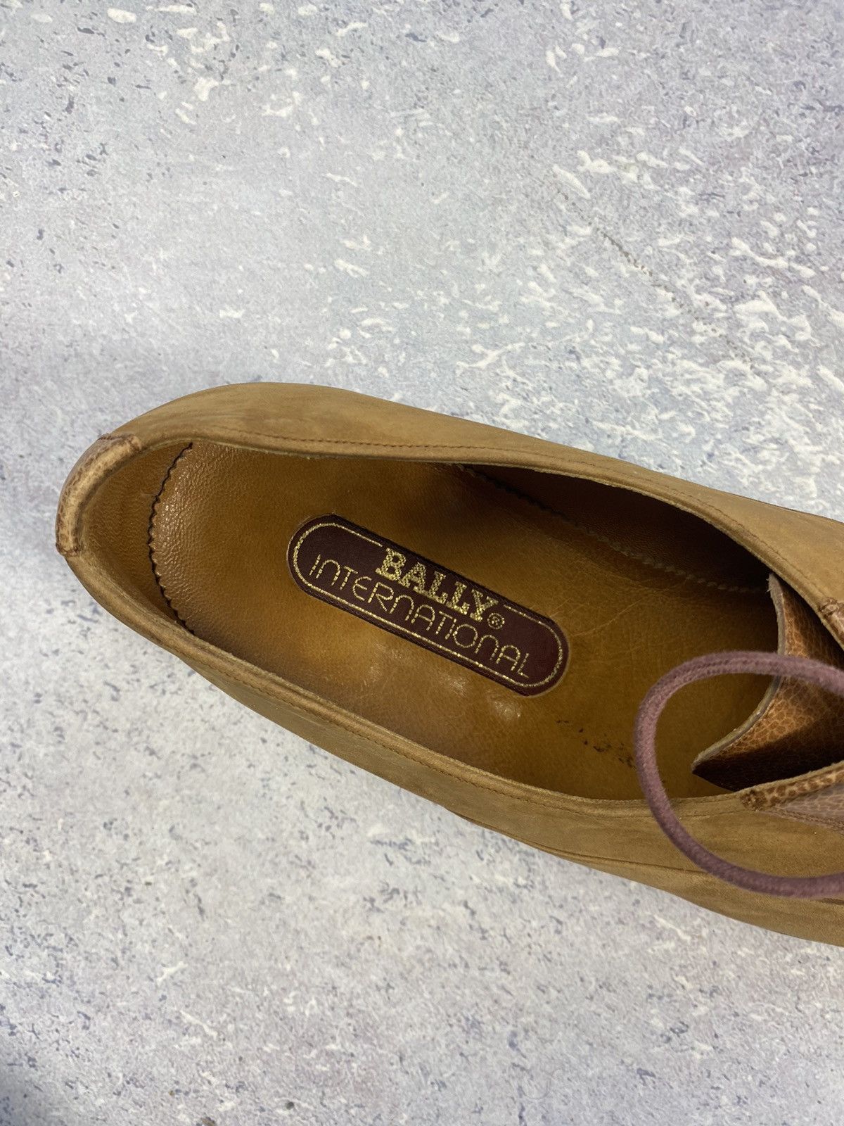 Bally Bally Suede/Leather Men’s Shoes Size US 9 1/2 Hand Made Size US 9.5 / EU 42-43 - 12 Thumbnail