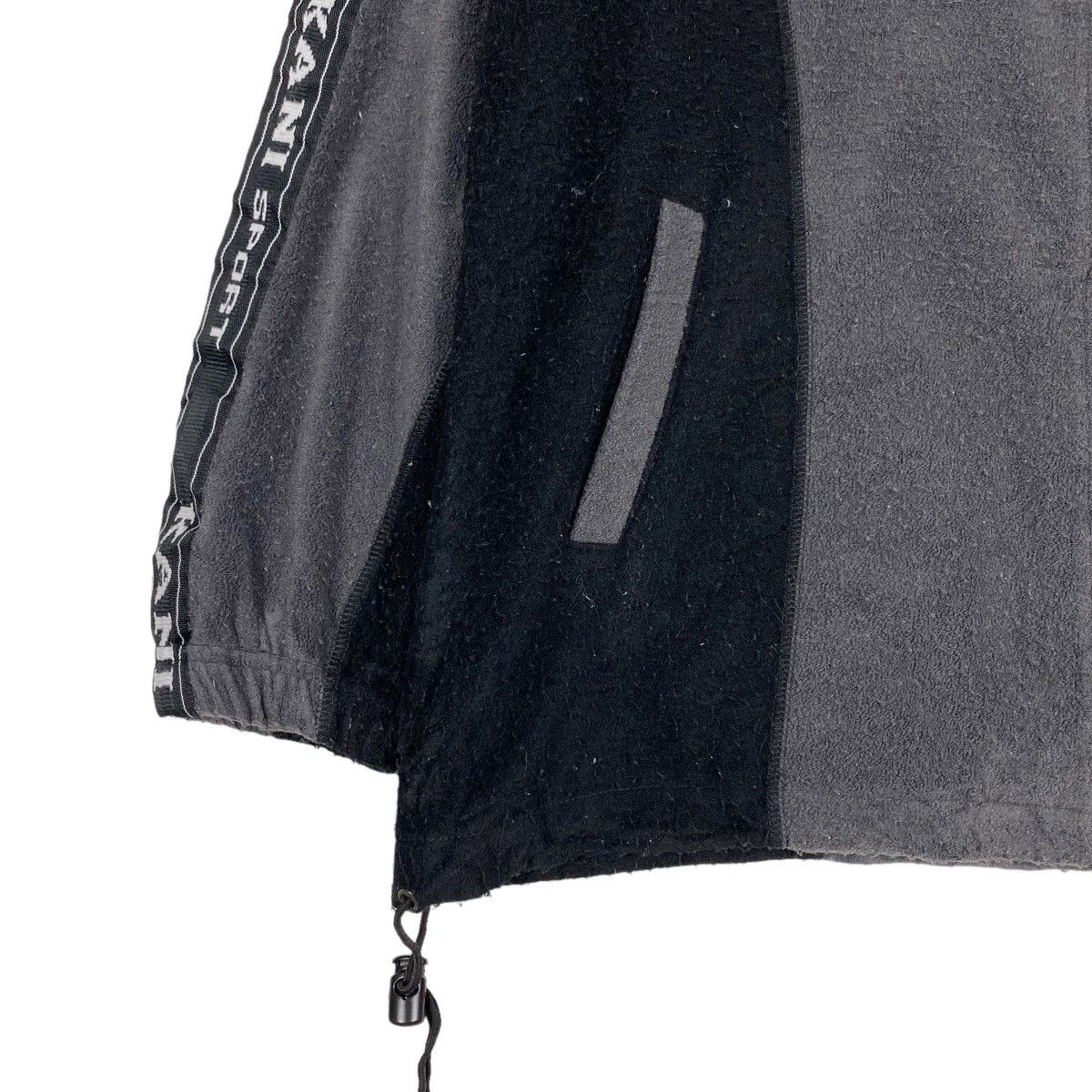Japanese Brand Vintage 90s Karl Kani Big Logo Zipper Fleece Jacket Size US L / EU 52-54 / 3 - 10 Thumbnail