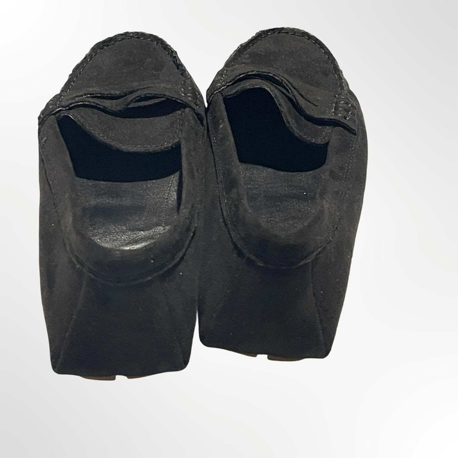 H&M H&M Black Suede Penny Loafers - Women size 7 NWOT Size US 7 / IT 37 - 3 Thumbnail