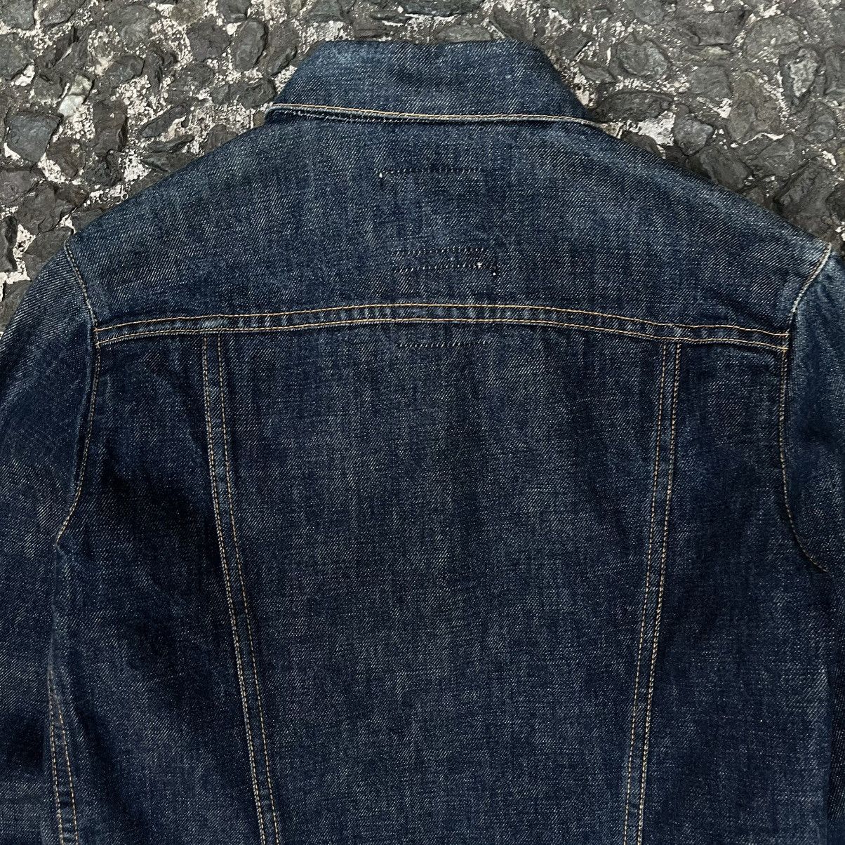 Helmut Lang Helmut lang AW1999 Elongated Sleeves Denim Trucker Jacket Size US M / EU 48-50 / 2 - 17 Thumbnail