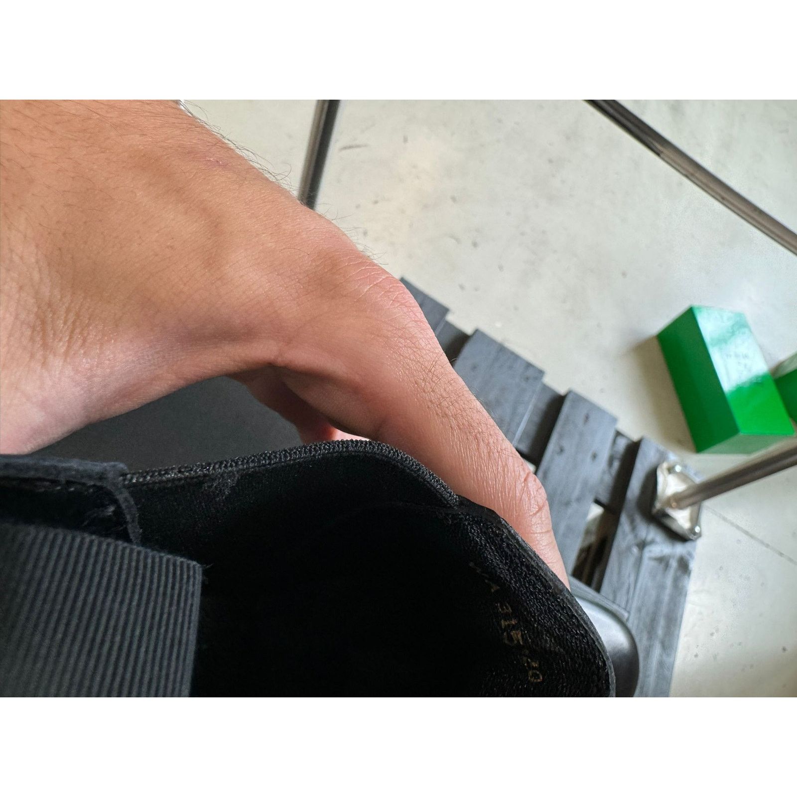 Saint Laurent Paris o1alsimx924 315320 Wyatt Chelsea Boots in Black Size US 7.5 / EU 40-41 - 12 Thumbnail