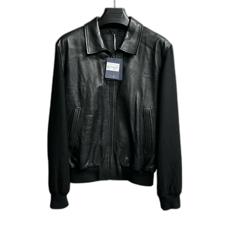 Louis Vuitton Louis Vuitton Black Zip Collar Long Sleeve Jacket Size US L / EU 52-54 / 3 - 1 Thumbnail