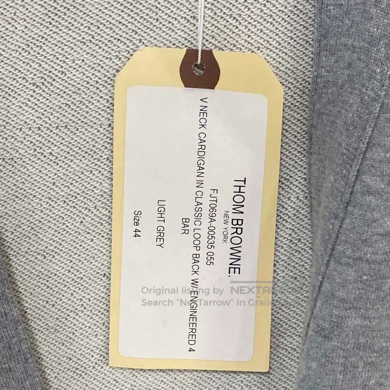 Thom Browne Thom Browne Classic Grey Cardigan Size US S / EU 44-46 / 1 - 7 Thumbnail