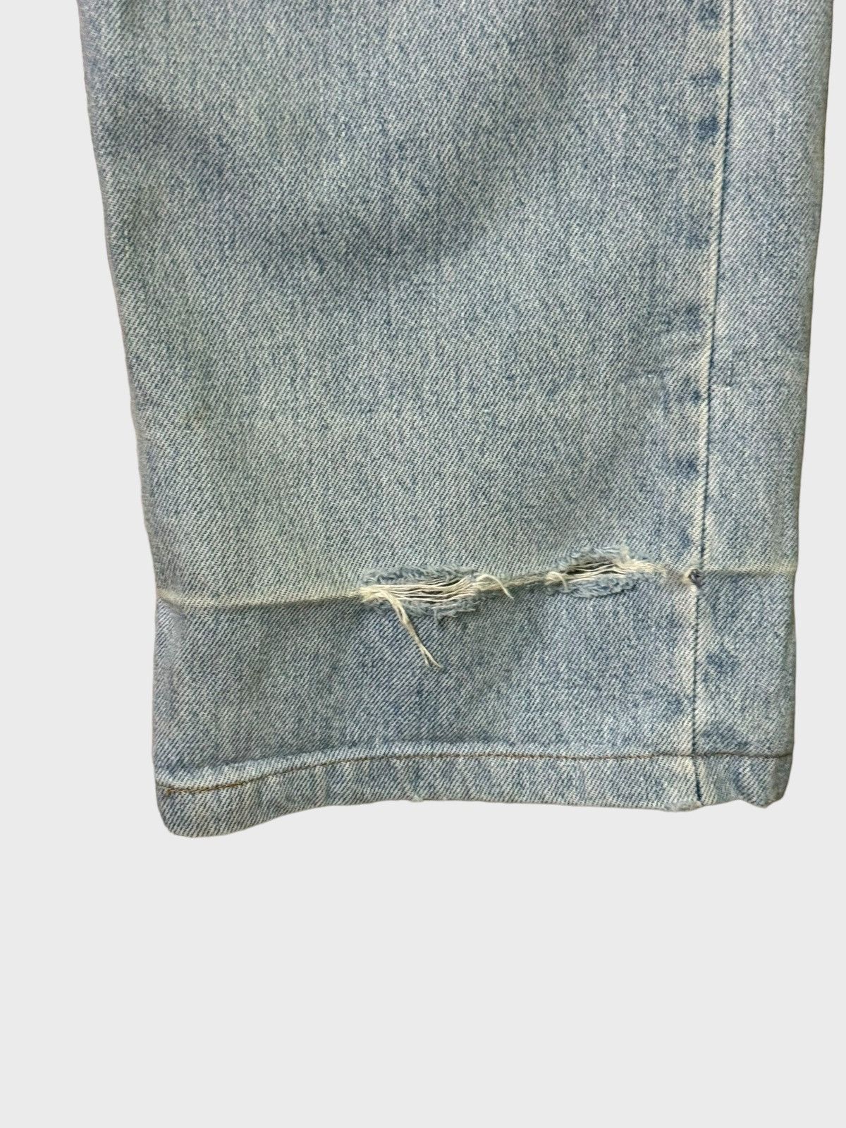 Levi's × Vintage Vintage Levi's 507 Blue Orange Tab Distressed Alter Denims Size US 31 - 7 Thumbnail