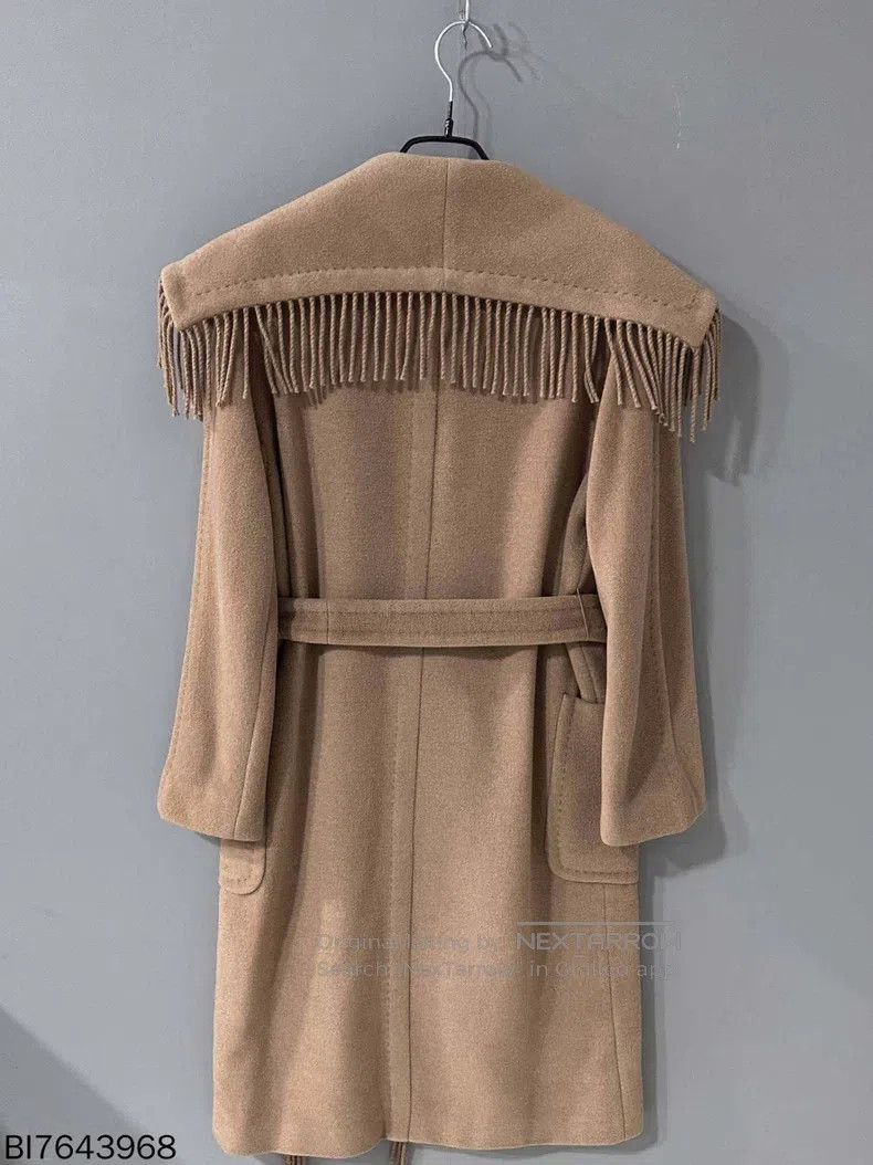 Max Mara Max Mara Special Fringe Bathrobe Coat Size XS / US 0-2 / IT 36-38 - 3 Thumbnail