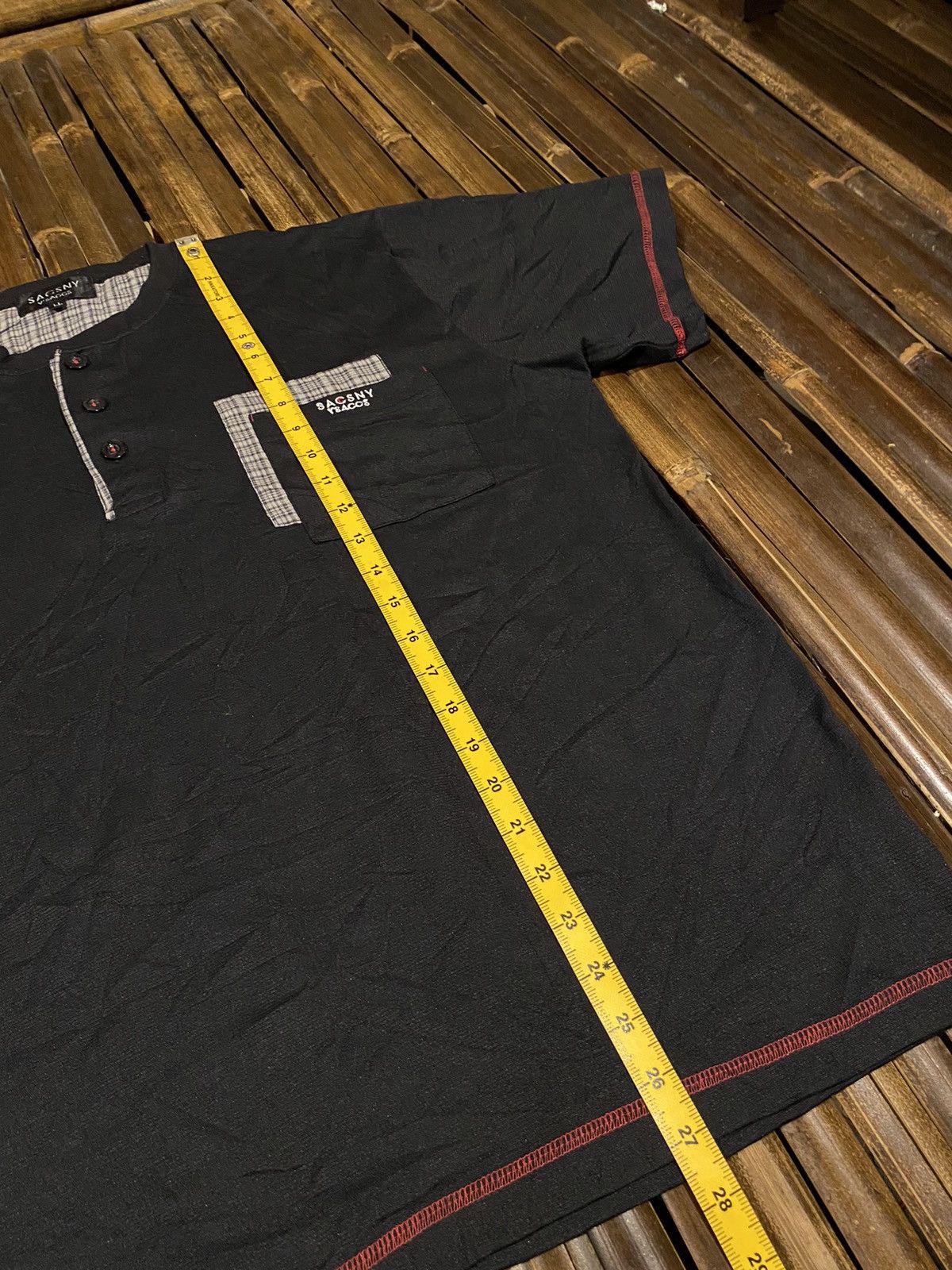 Yohji Yamamoto SACSNY Y'SACCS BY YOHJI YAMAMOTO TSHIRT Size US XL / EU 56 / 4 - 10 Thumbnail