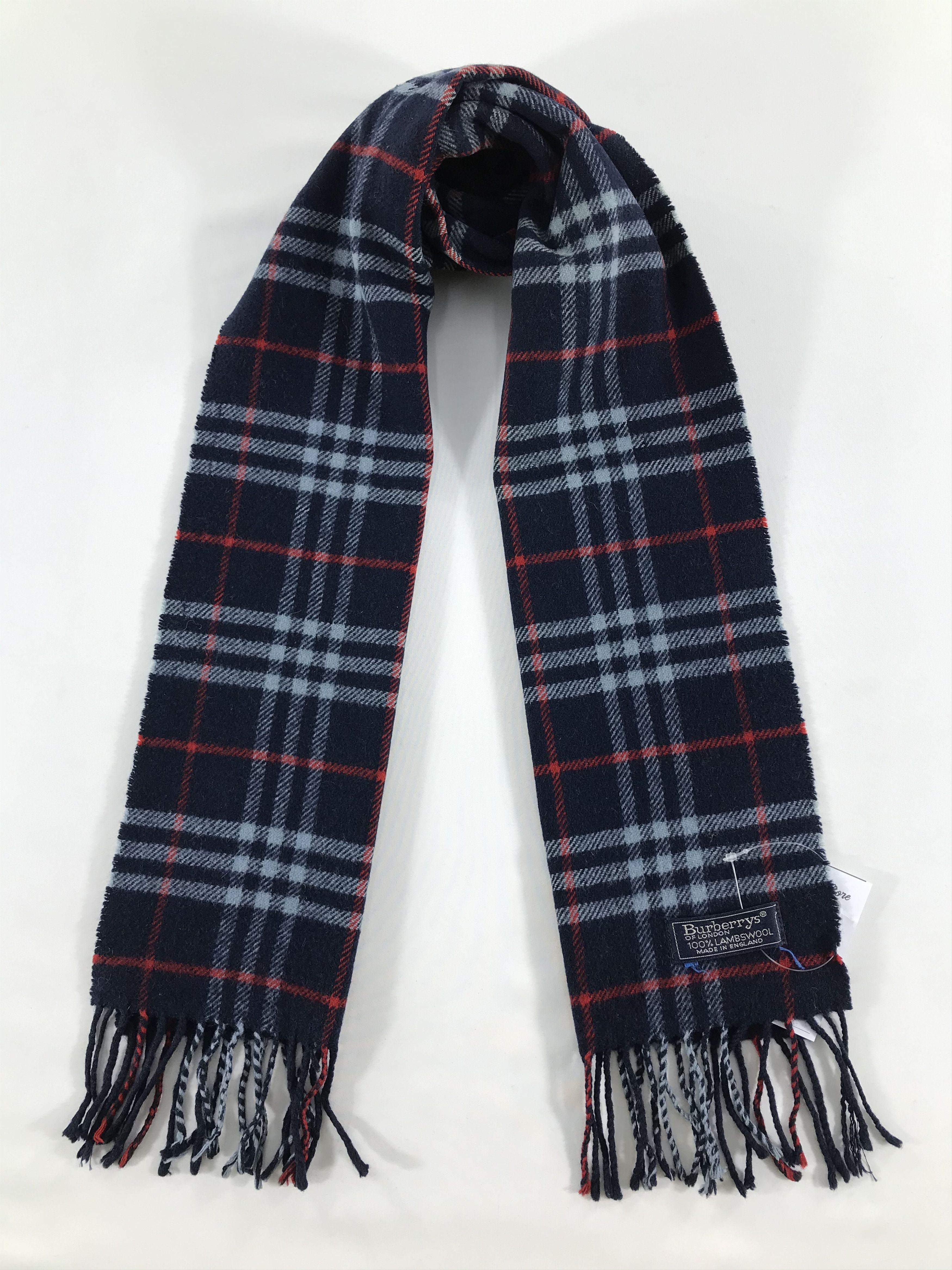 Burberry Vintage Burberry Scarf/Muffler/Neckwear MF1434 Size ONE SIZE - 1 Thumbnail