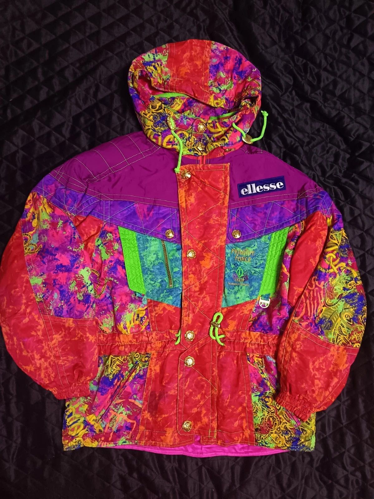 Ellesse × Goldwin Vintage Ellesse by Goldwin Ski Jacket Italy Parka Size US L / EU 52-54 / 3 - 1 Thumbnail